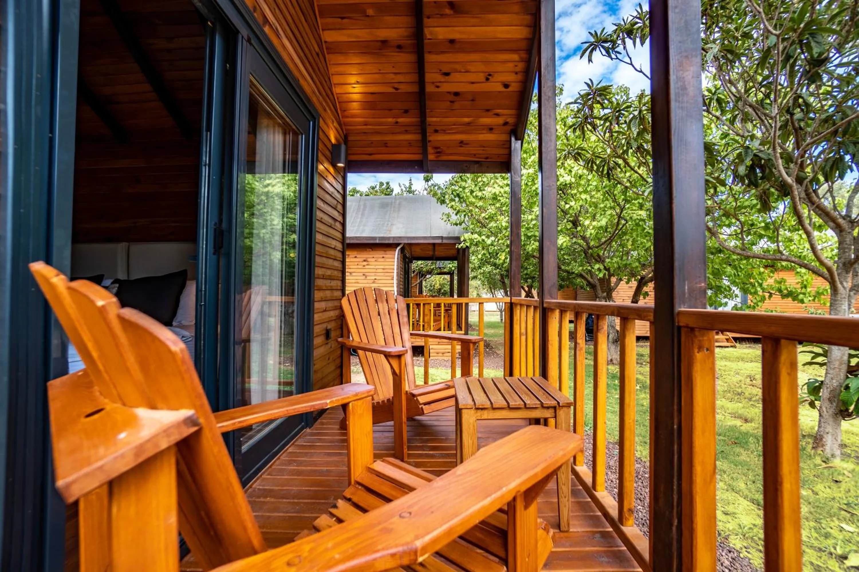 Patio in Dolce Vita Luxury Bungalows