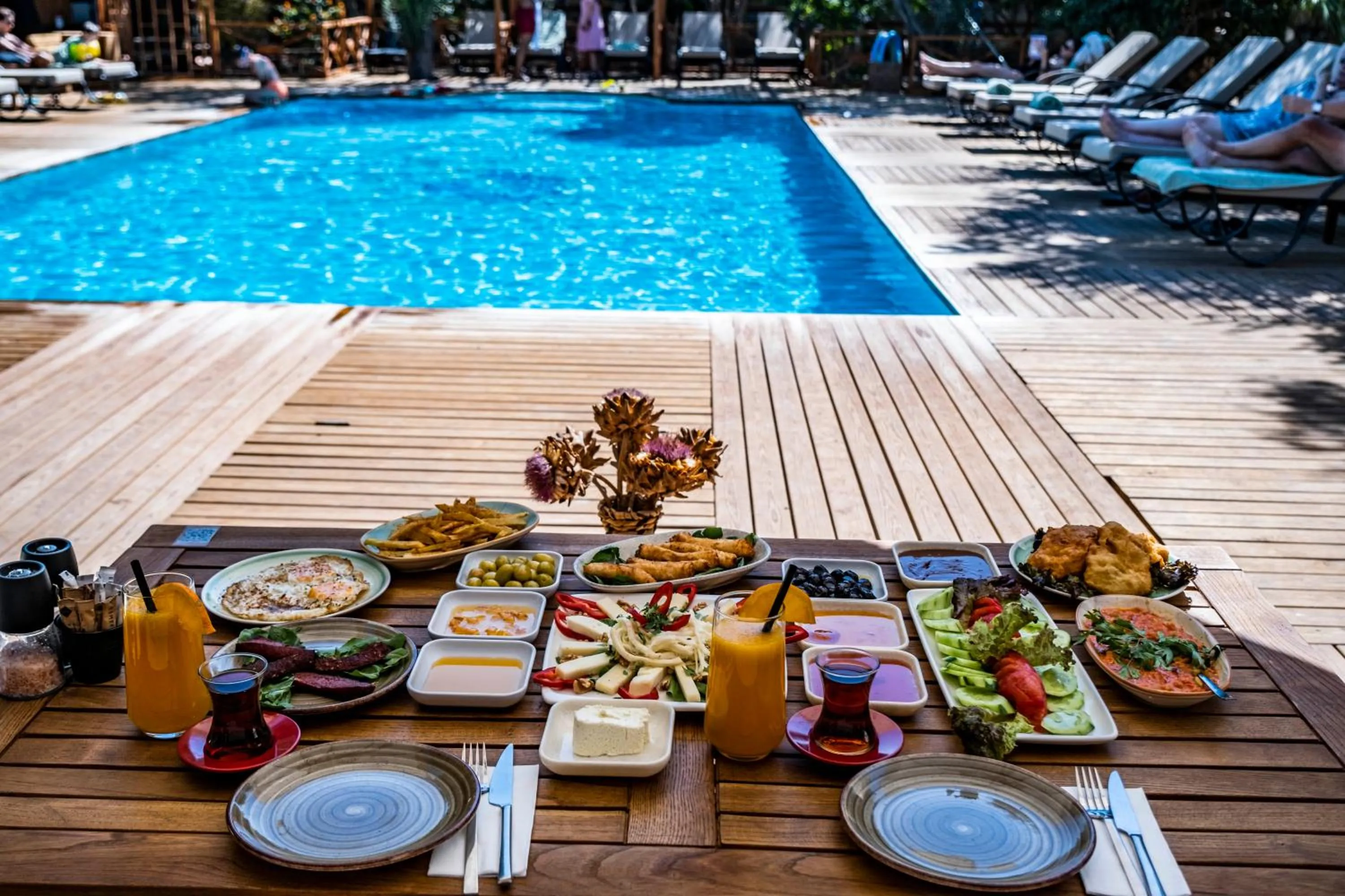 Restaurant/places to eat in Dolce Vita Luxury Bungalows
