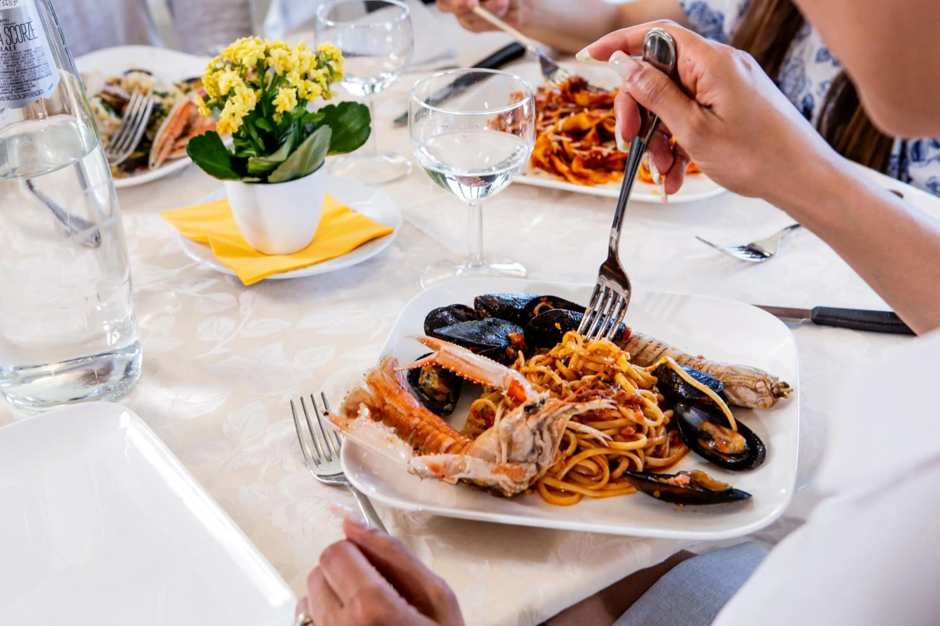 Restaurant/places to eat in Hotel Lungomare