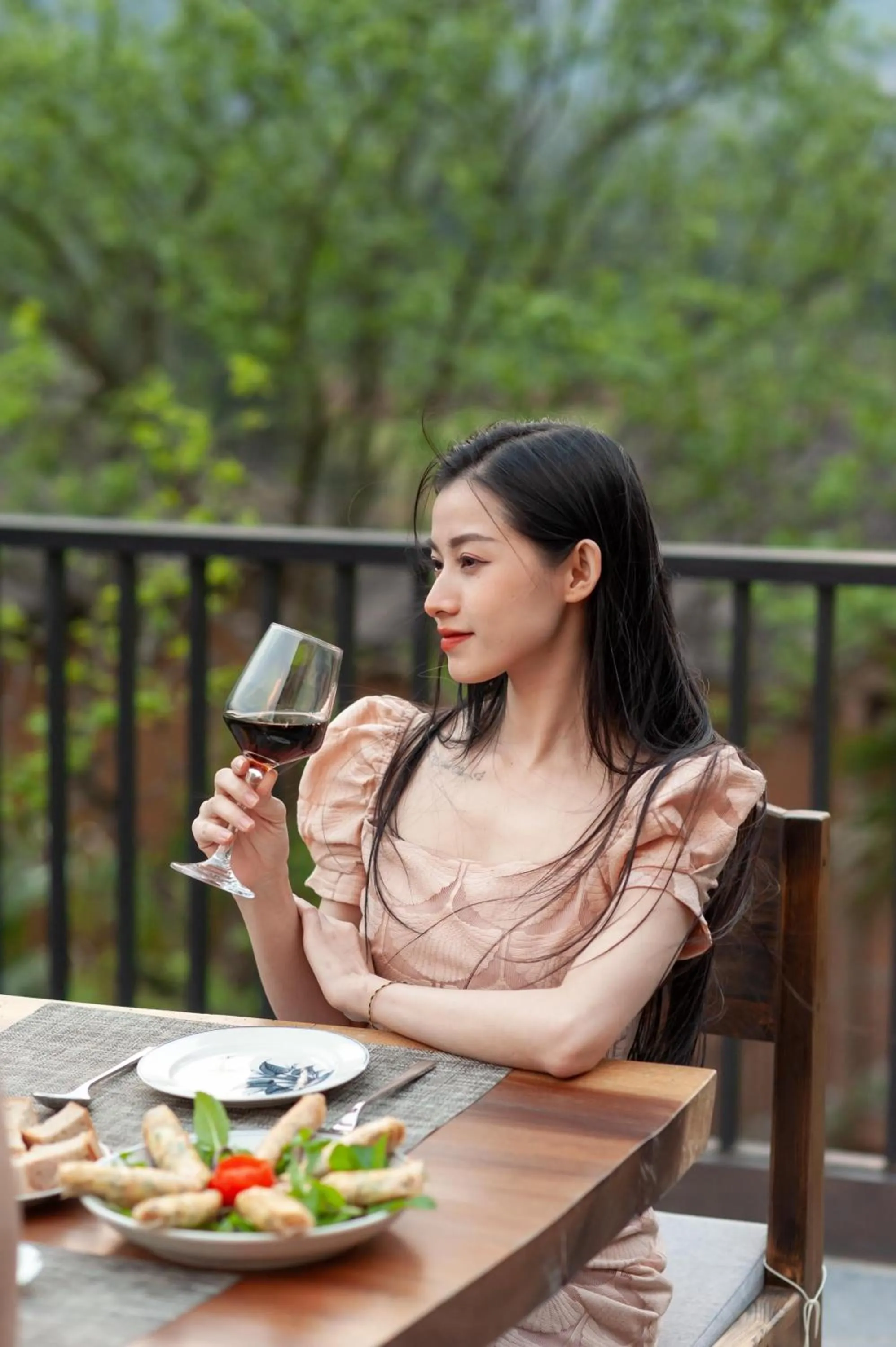 Dining area in Sin Chai Ecolodge
