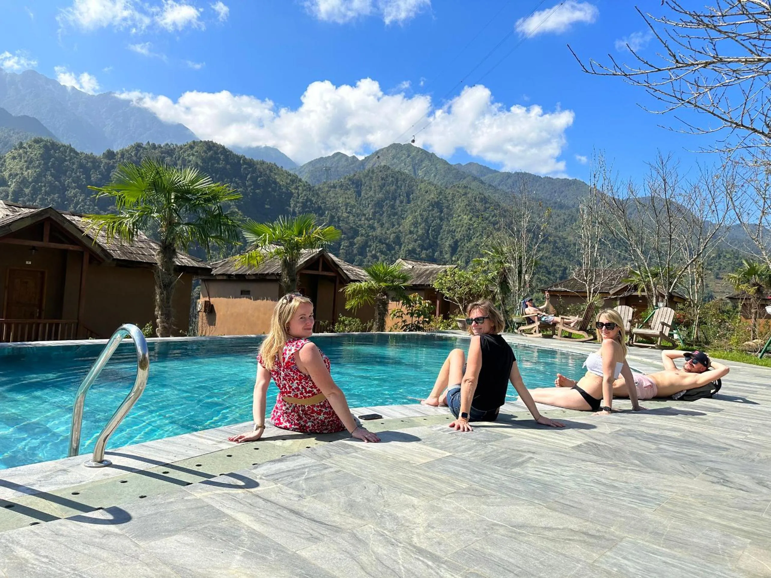 Swimming pool in Sin Chai Ecolodge