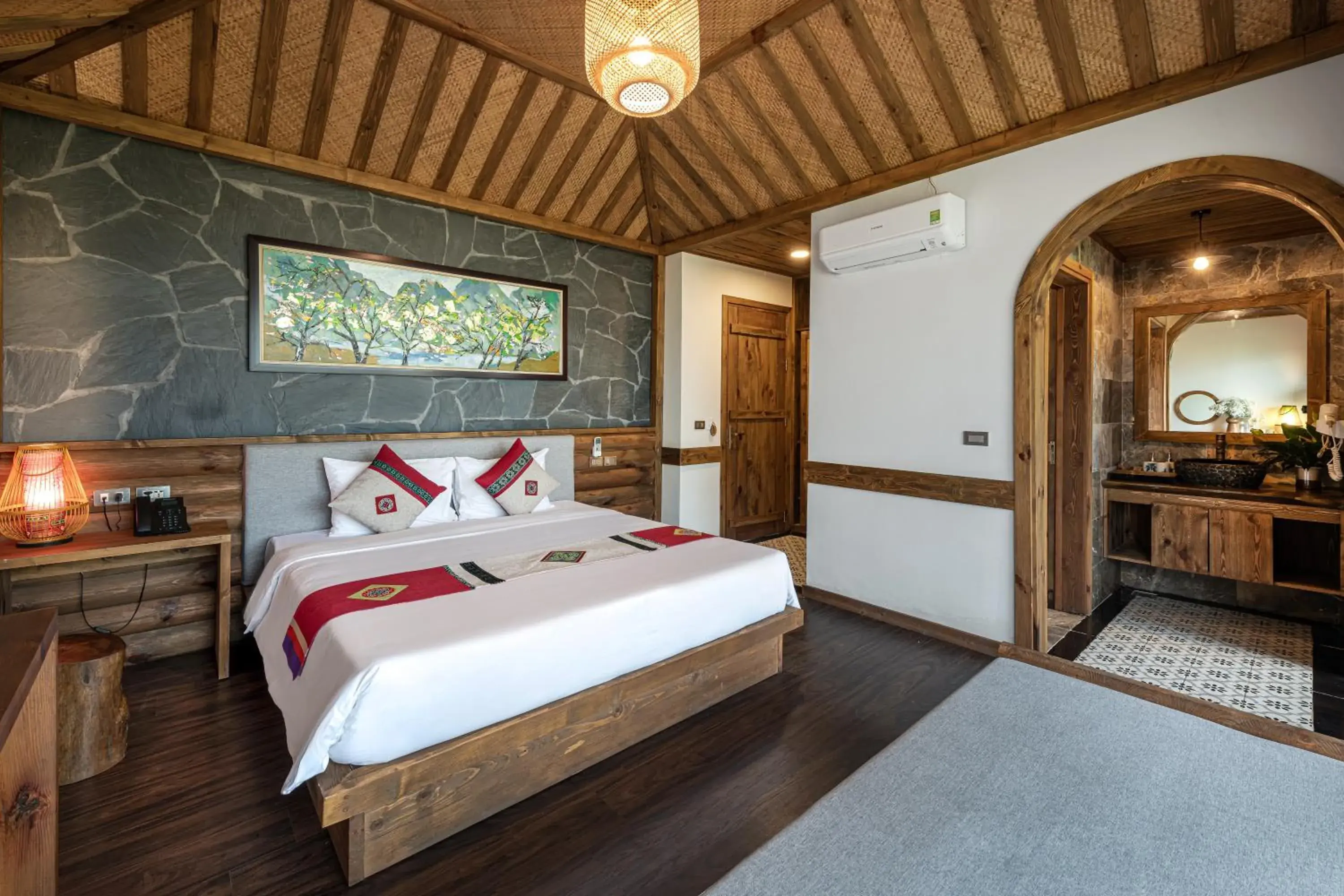 Bed in Sin Chai Ecolodge Bed in Sin Chai Ecolodge