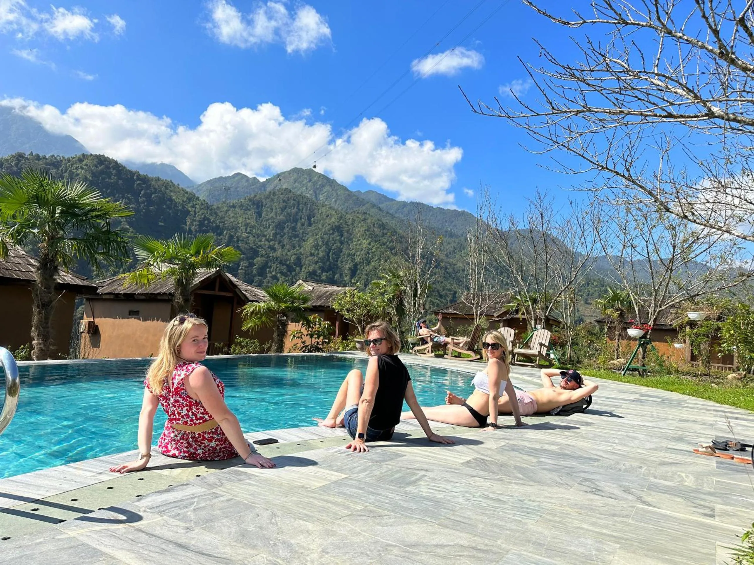 Swimming pool in Sin Chai Ecolodge