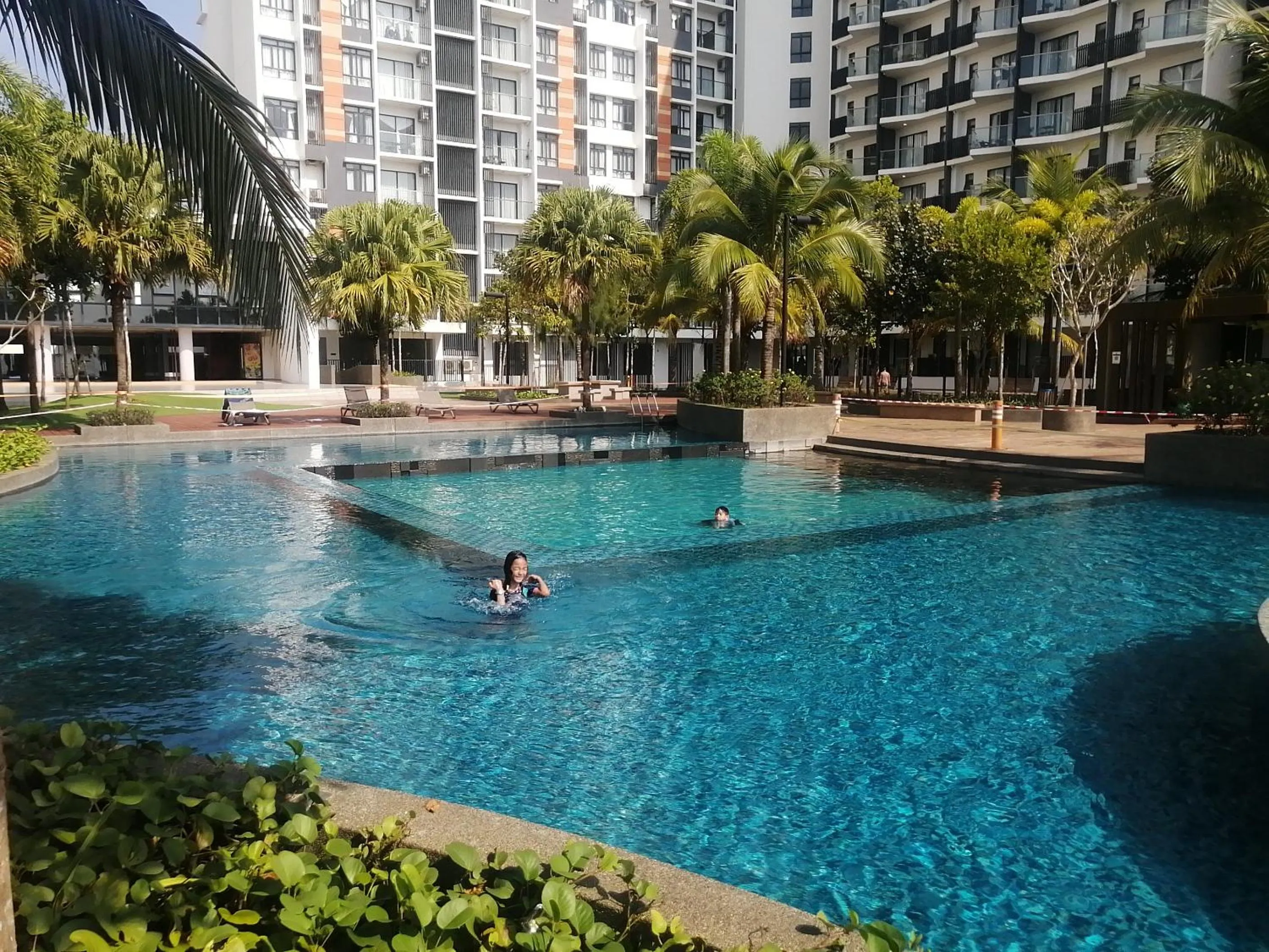 Swimming pool in Timurbay Seafront Residence