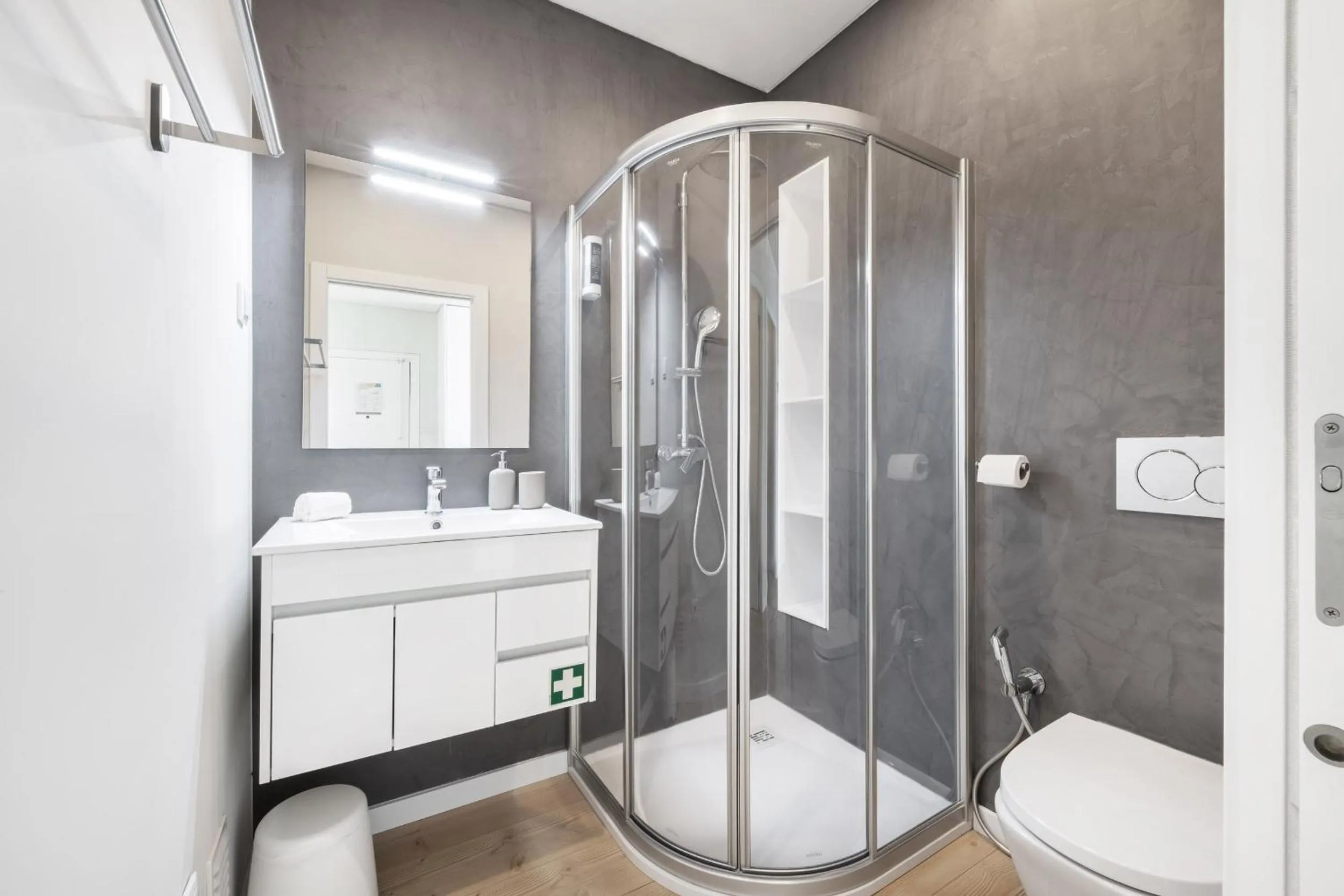 Bathroom in Ocean Apartment by Olala Homes