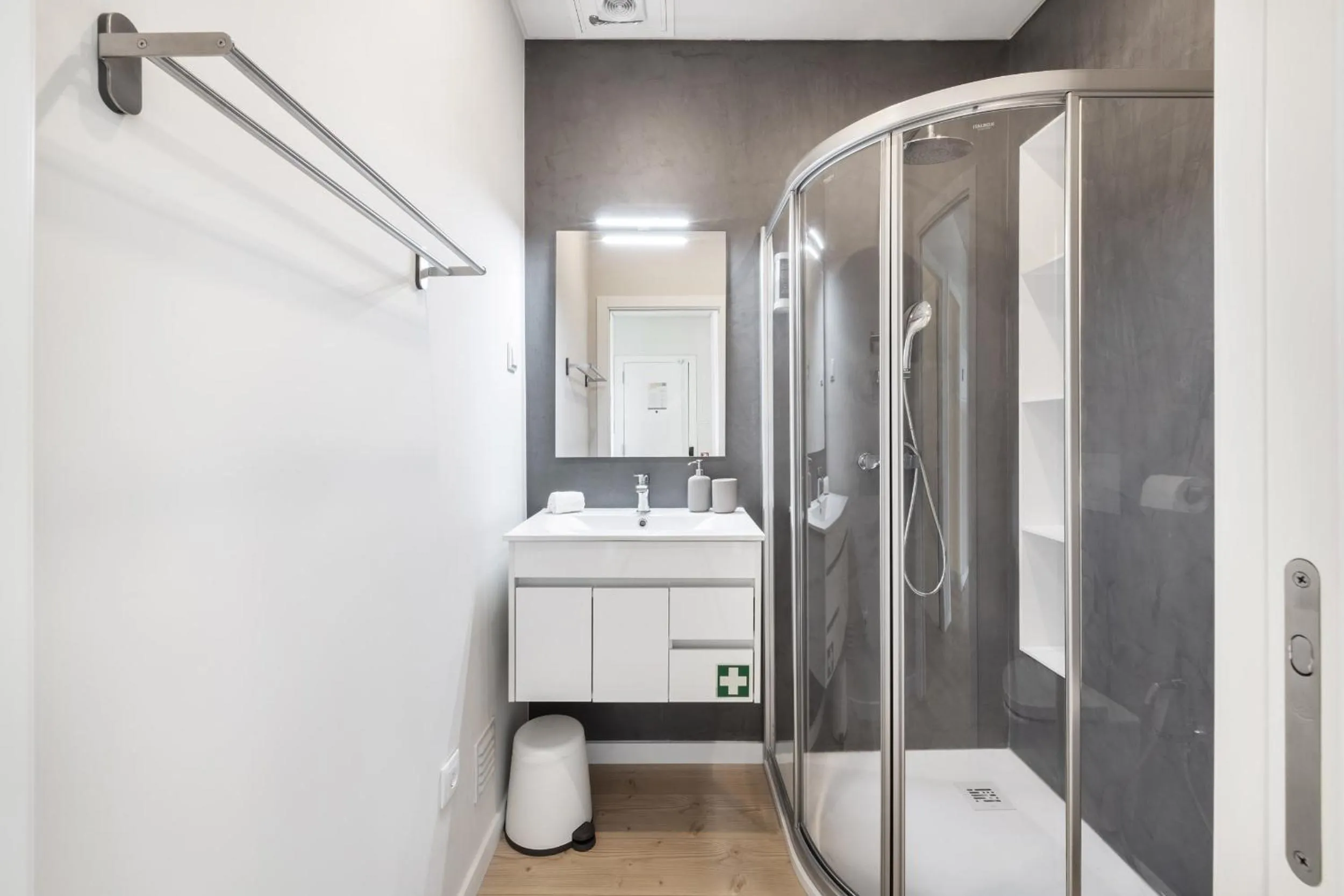 Bathroom in Ocean Apartment by Olala Homes