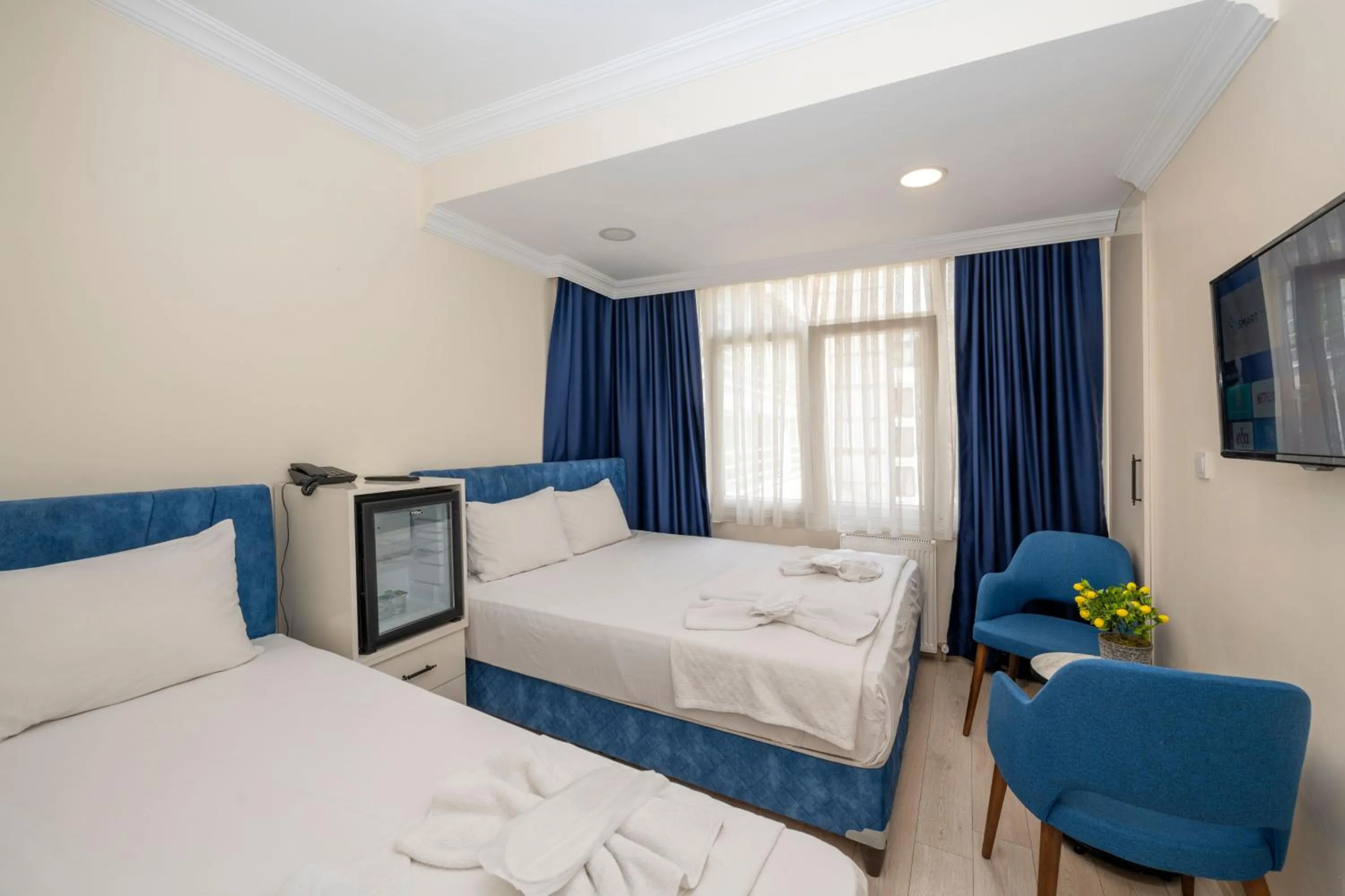 Bed in Hotel Grand İstanbul