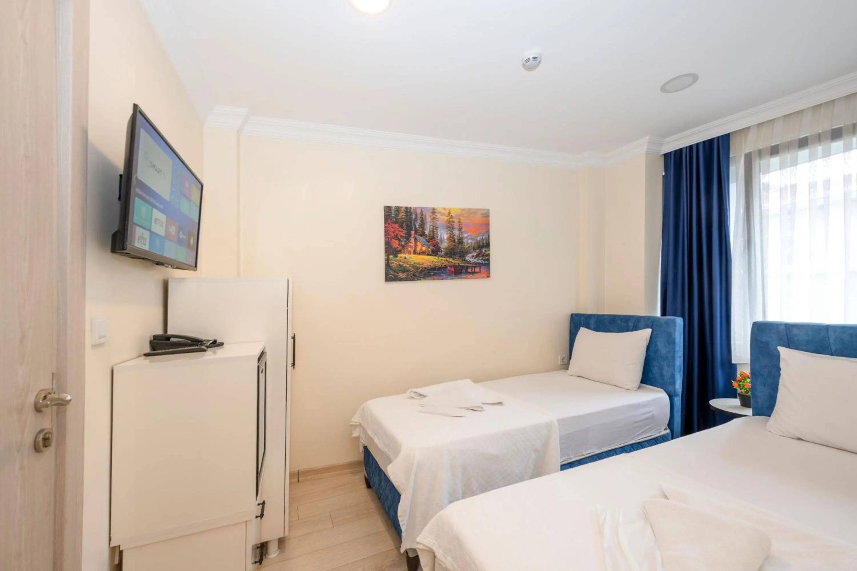 Bed in Hotel Grand İstanbul