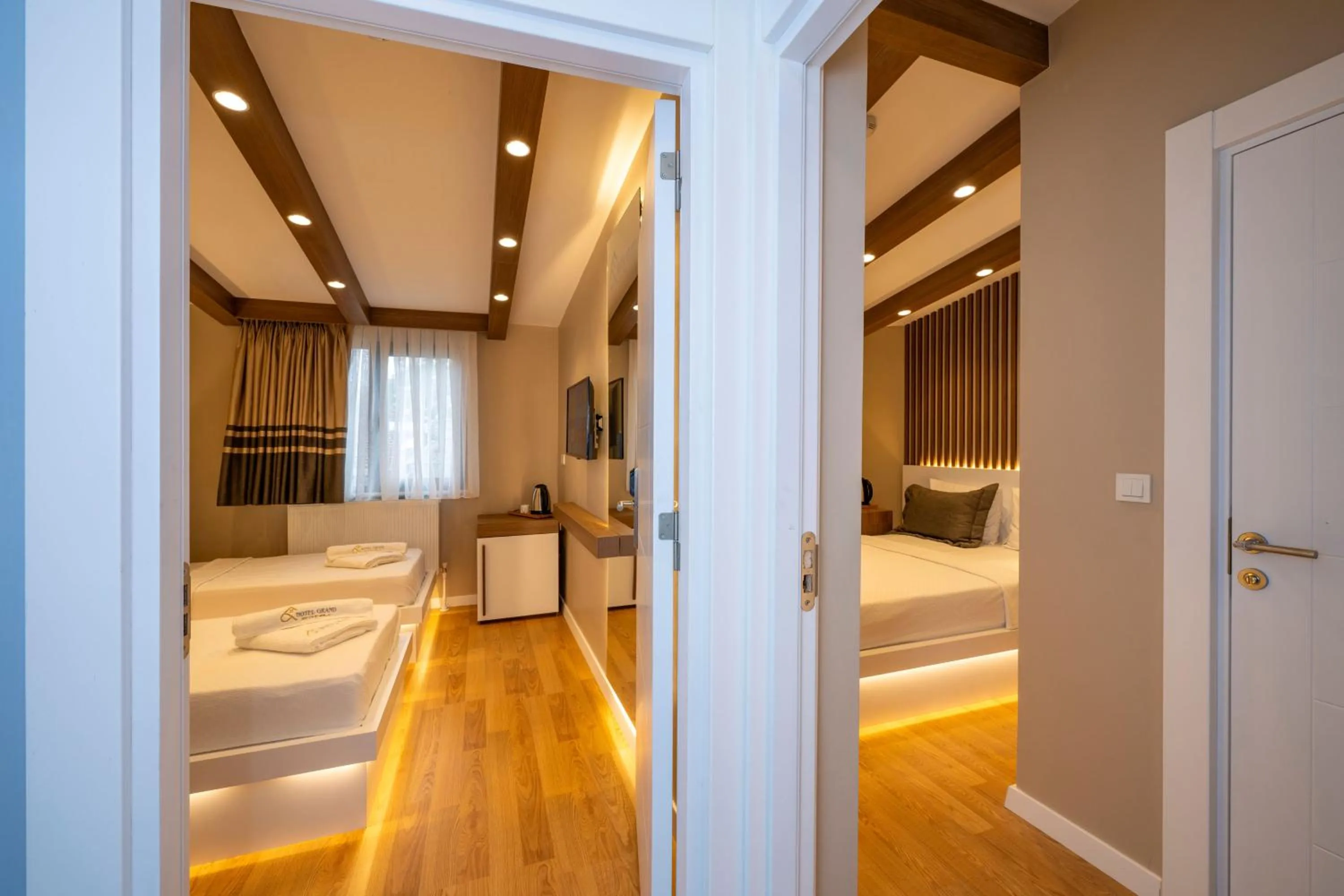 Bed in Hotel Grand İstanbul