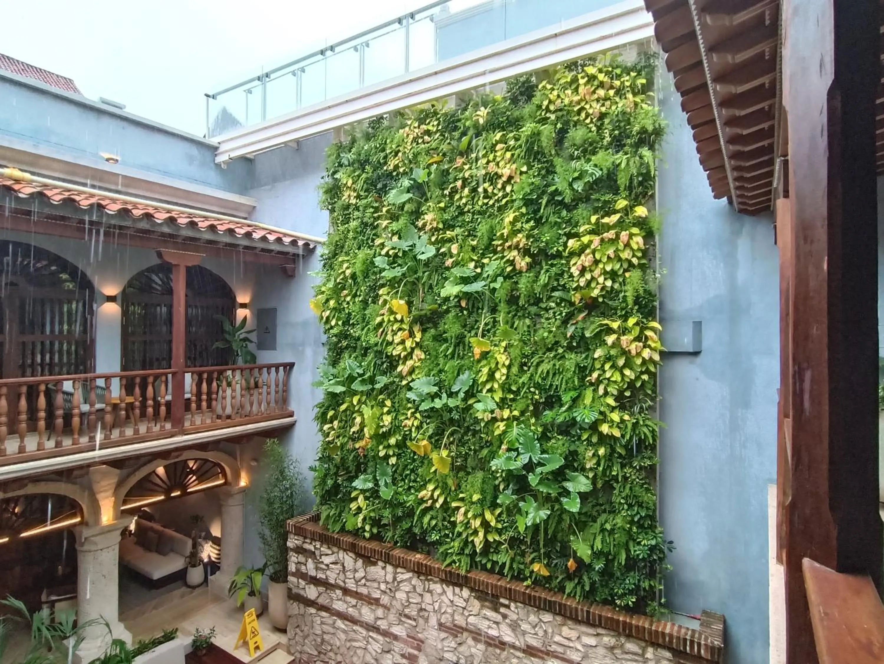Patio in Hotel Casona del Porvenir
