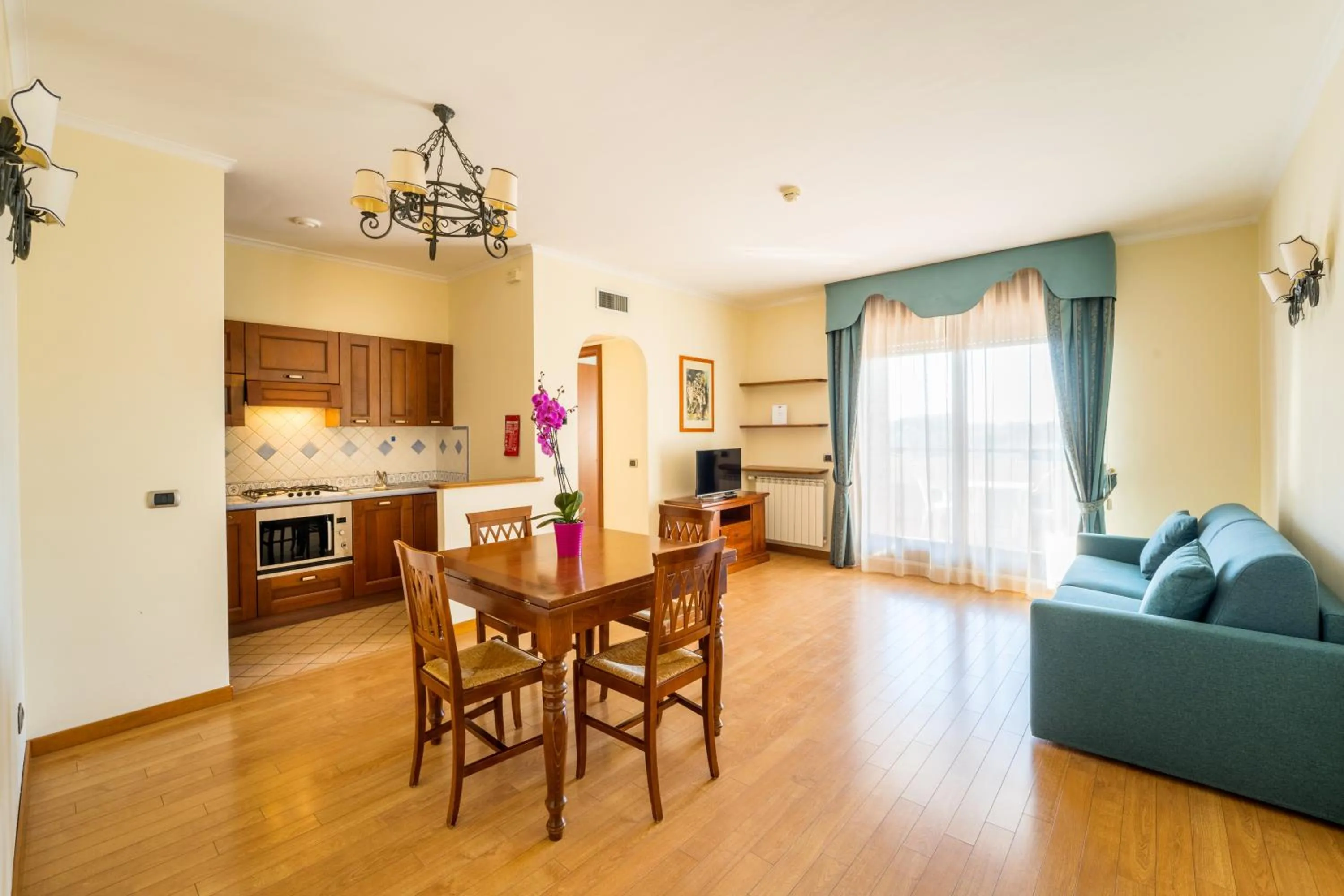 Living room in Altea Suites