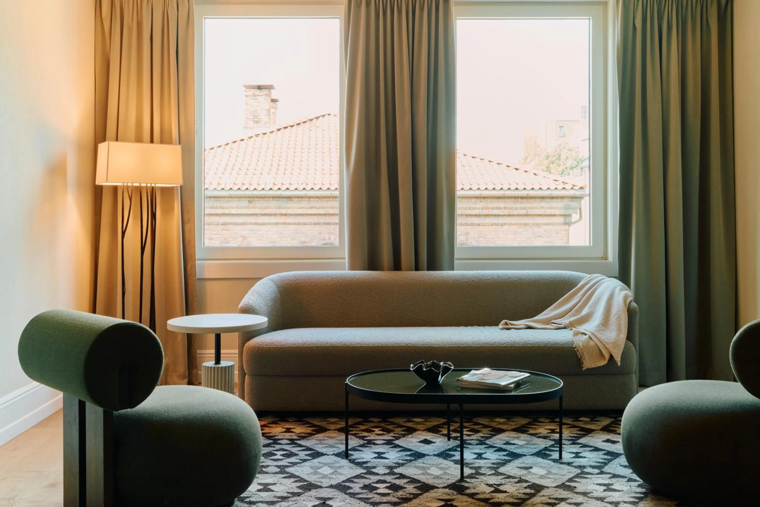 Living room in Att I Kvadraturen