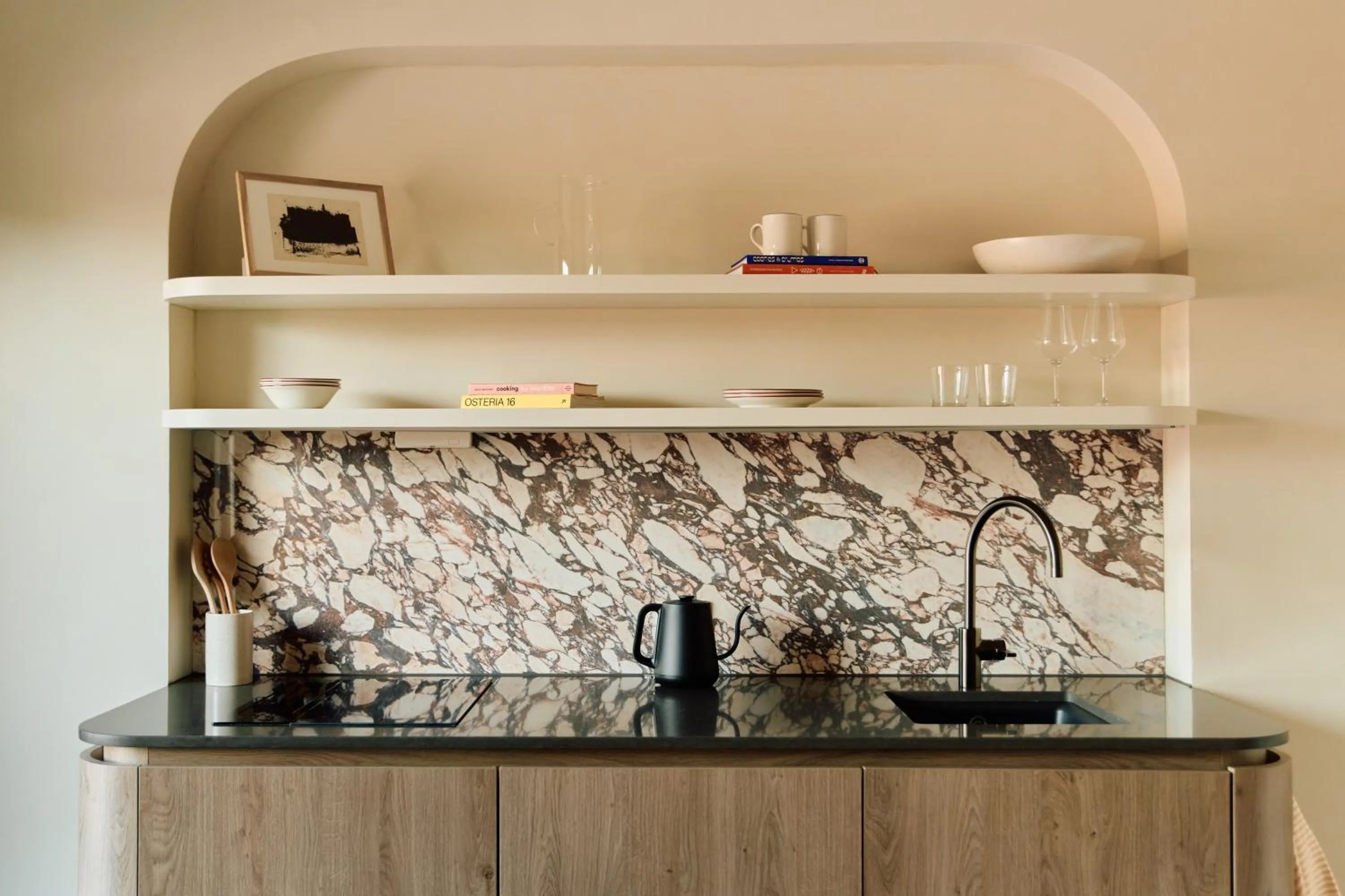 Coffee/tea facilities in Att I Kvadraturen