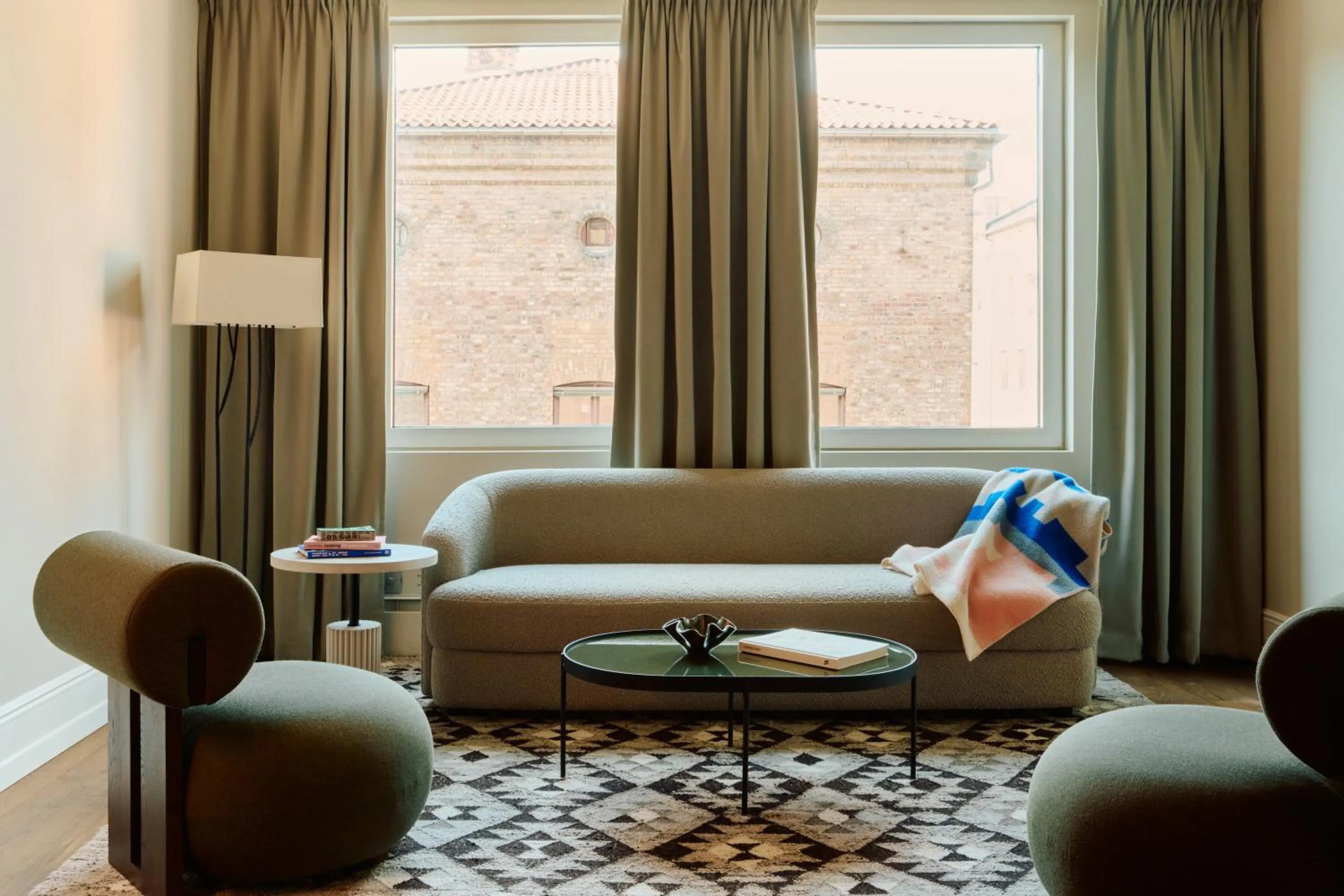 Living room in Att I Kvadraturen