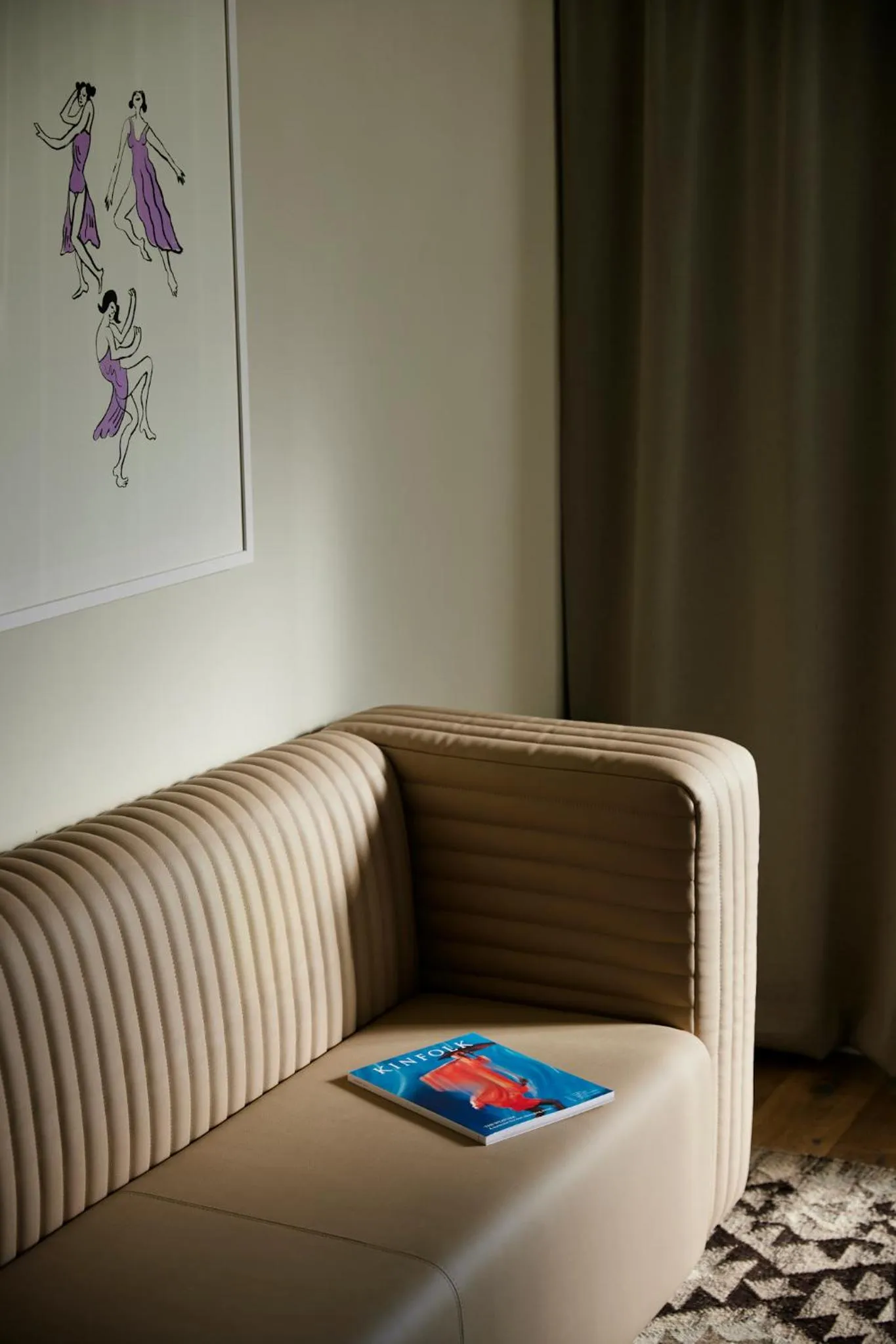 Seating area in Att I Kvadraturen