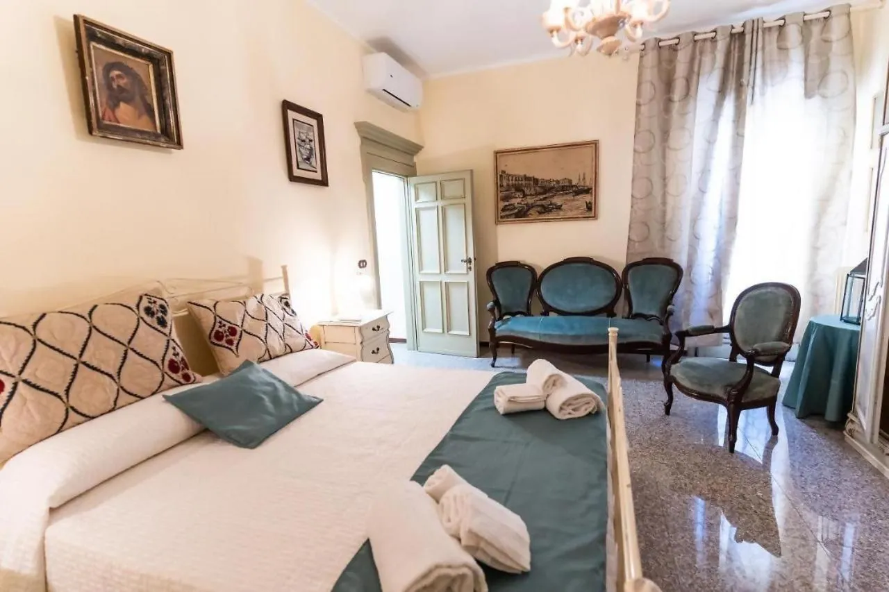 Bed in Errico Suite e Rooms