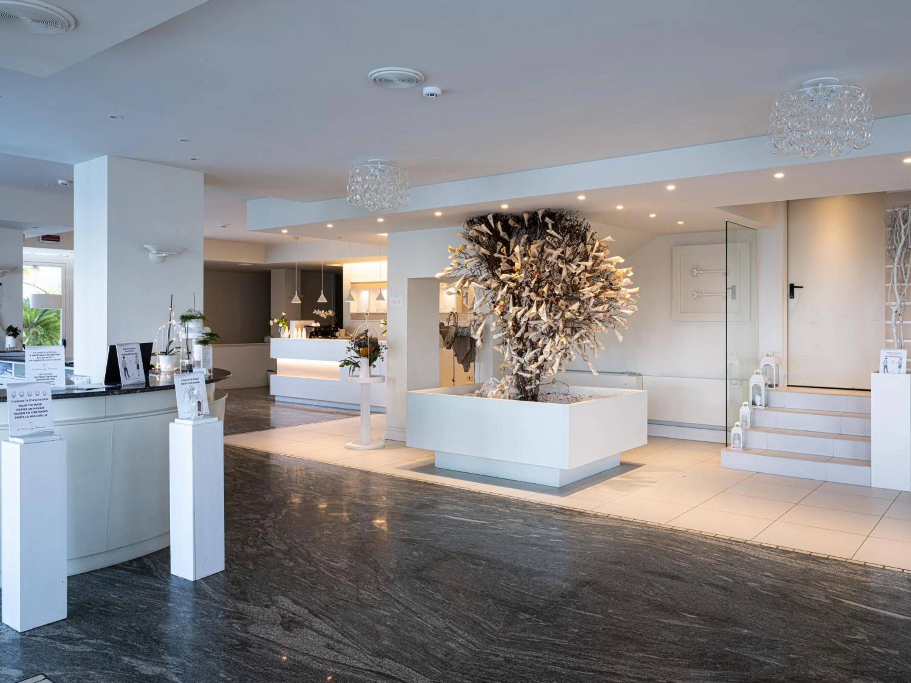 Lobby or reception in La Chiave dei Trabocchi