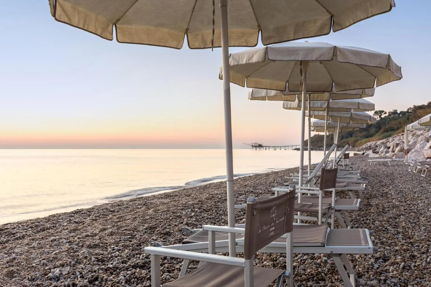Beach in La Chiave dei Trabocchi