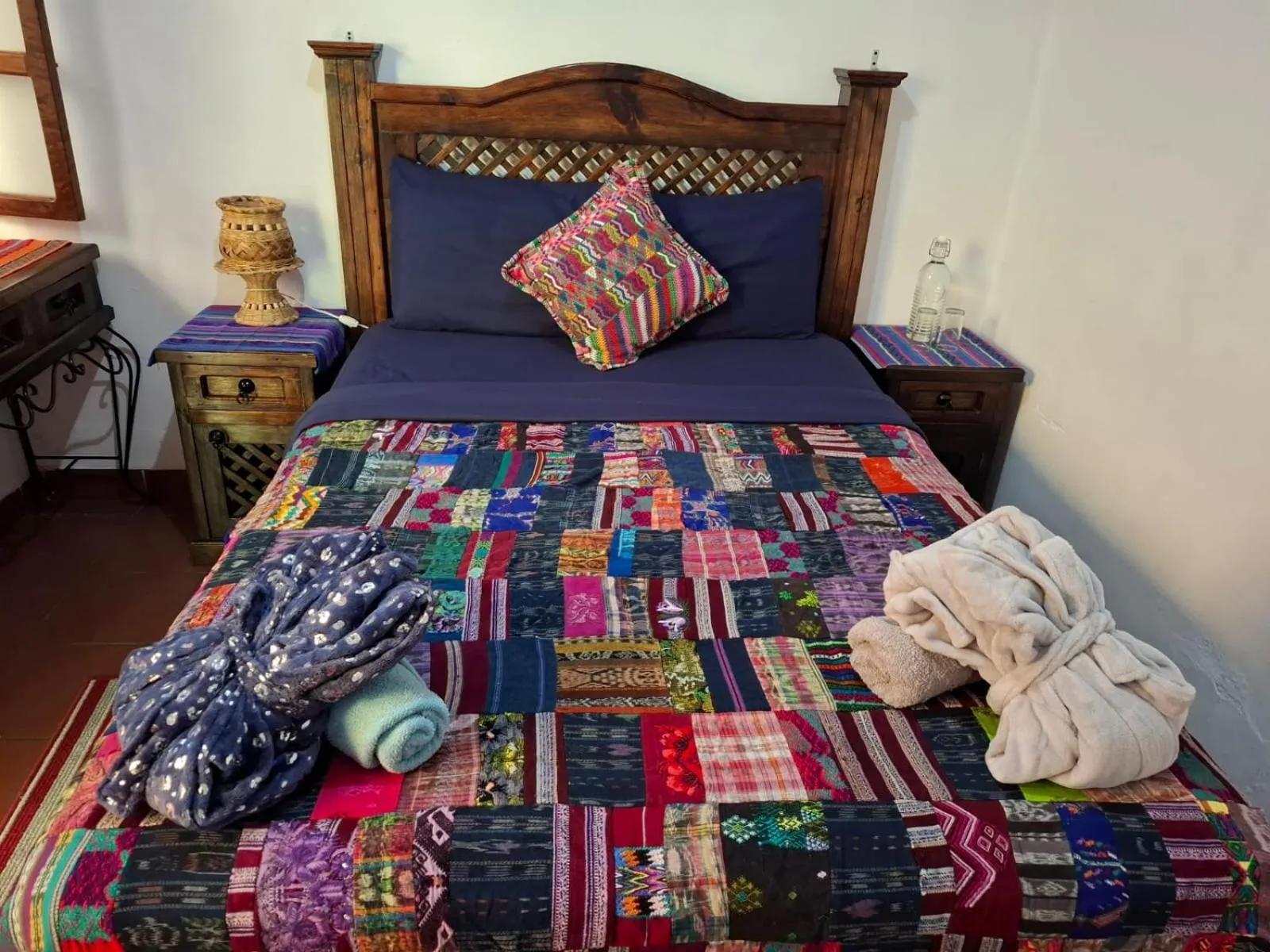 Bed in Francisco's rest house hotel