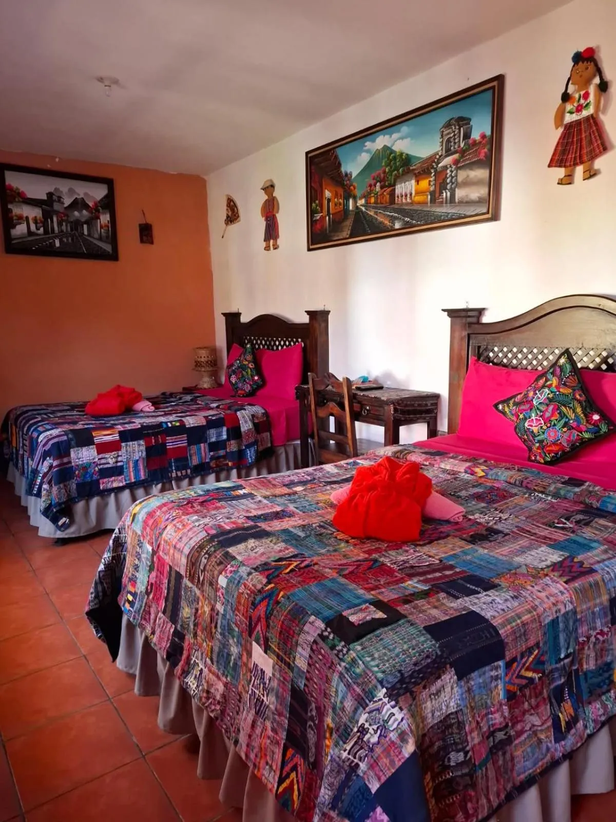 Bed in Francisco's rest house hotel