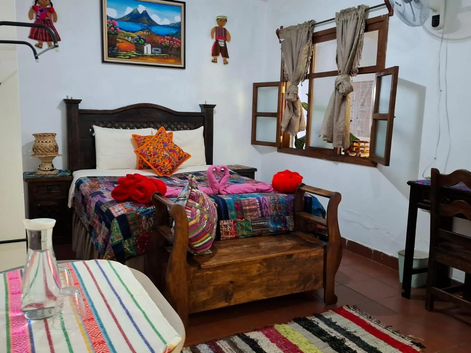 Bed in Francisco's rest house hotel