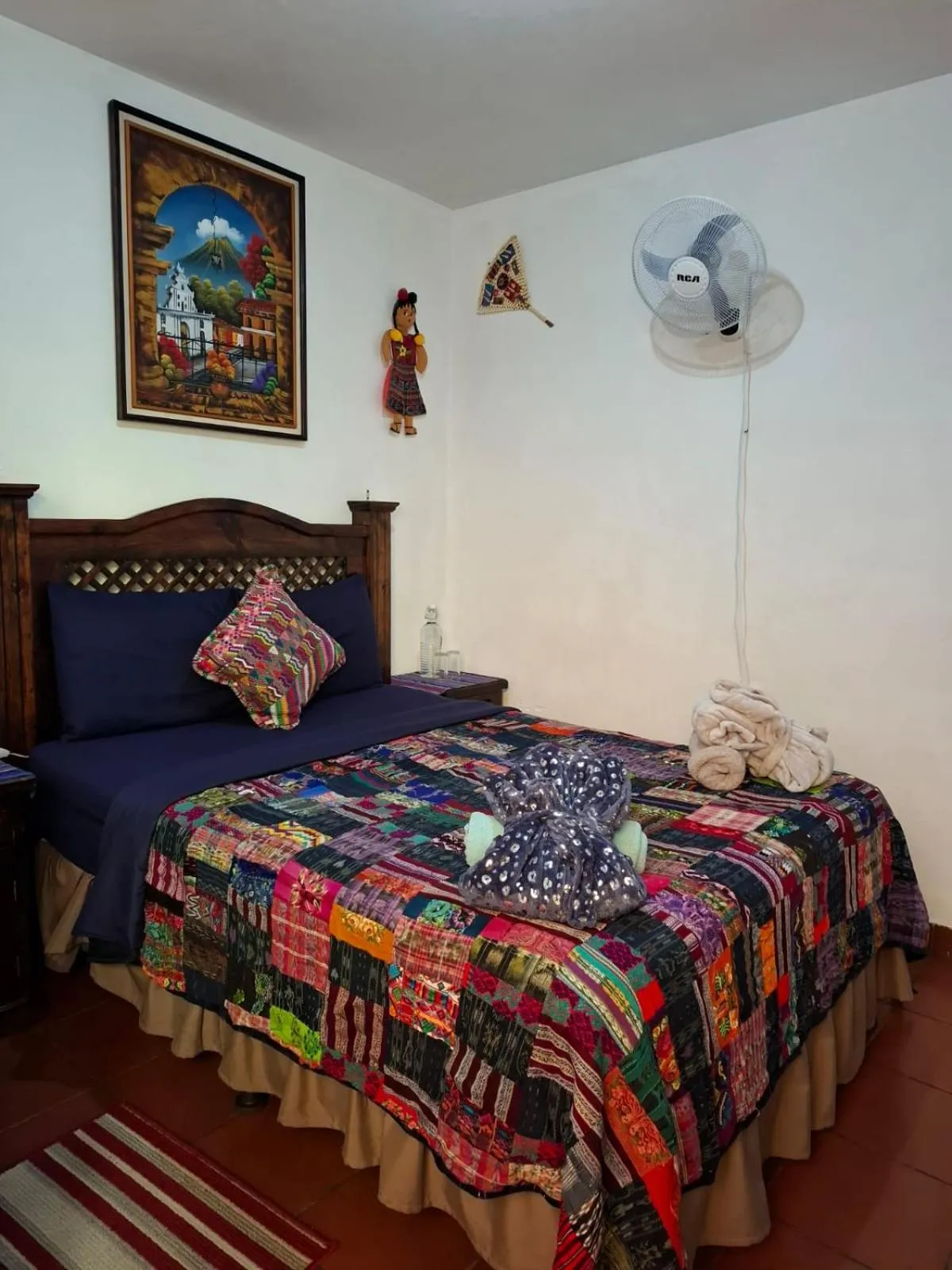 Bed in Francisco's rest house hotel