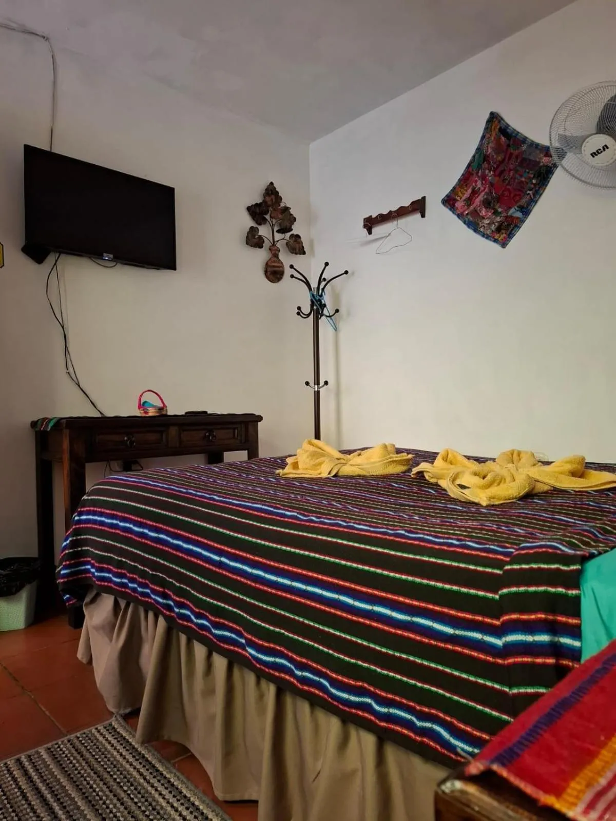 Bed in Francisco's rest house hotel