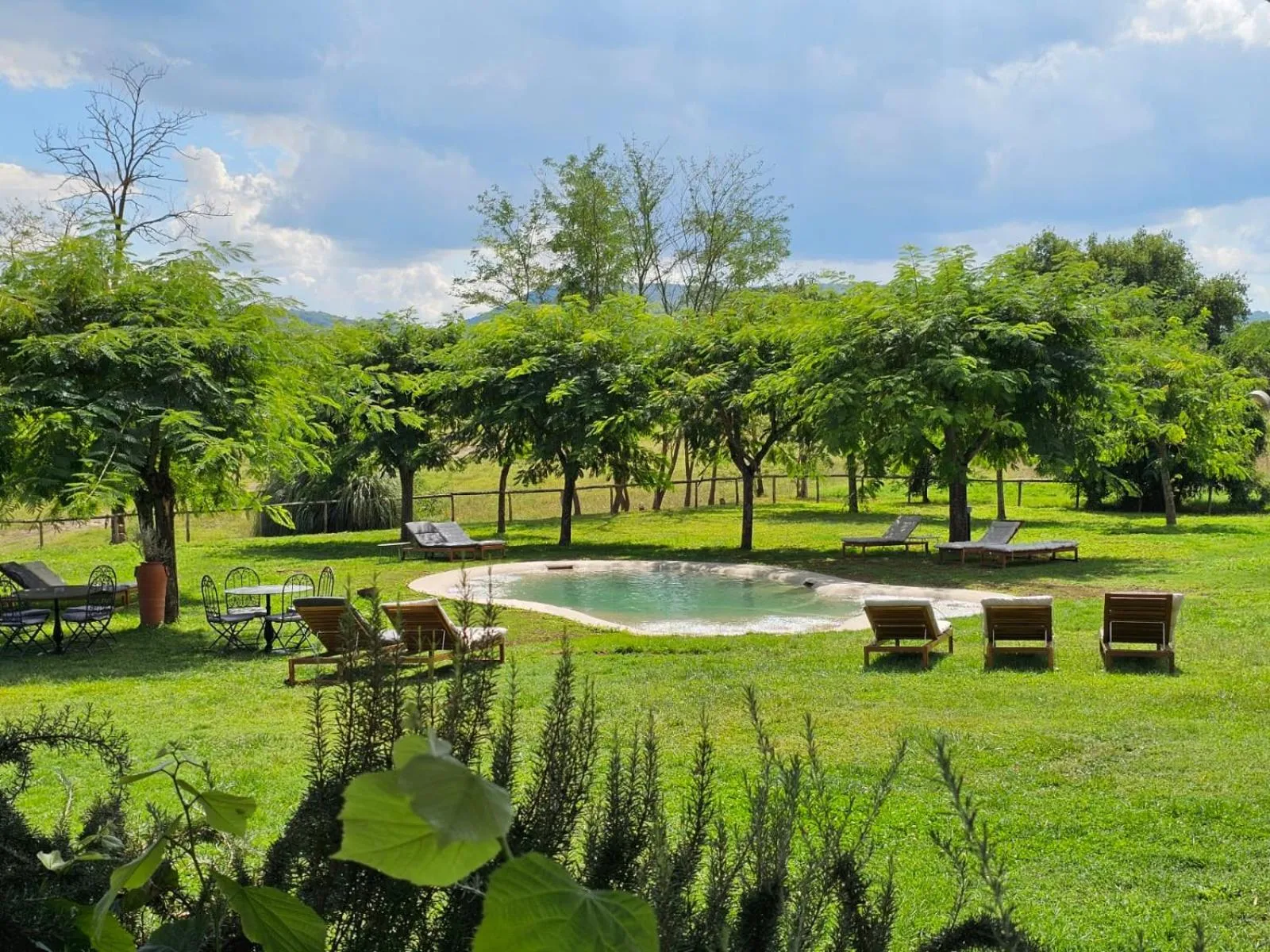 Swimming pool in Antico Borgo di Sutri