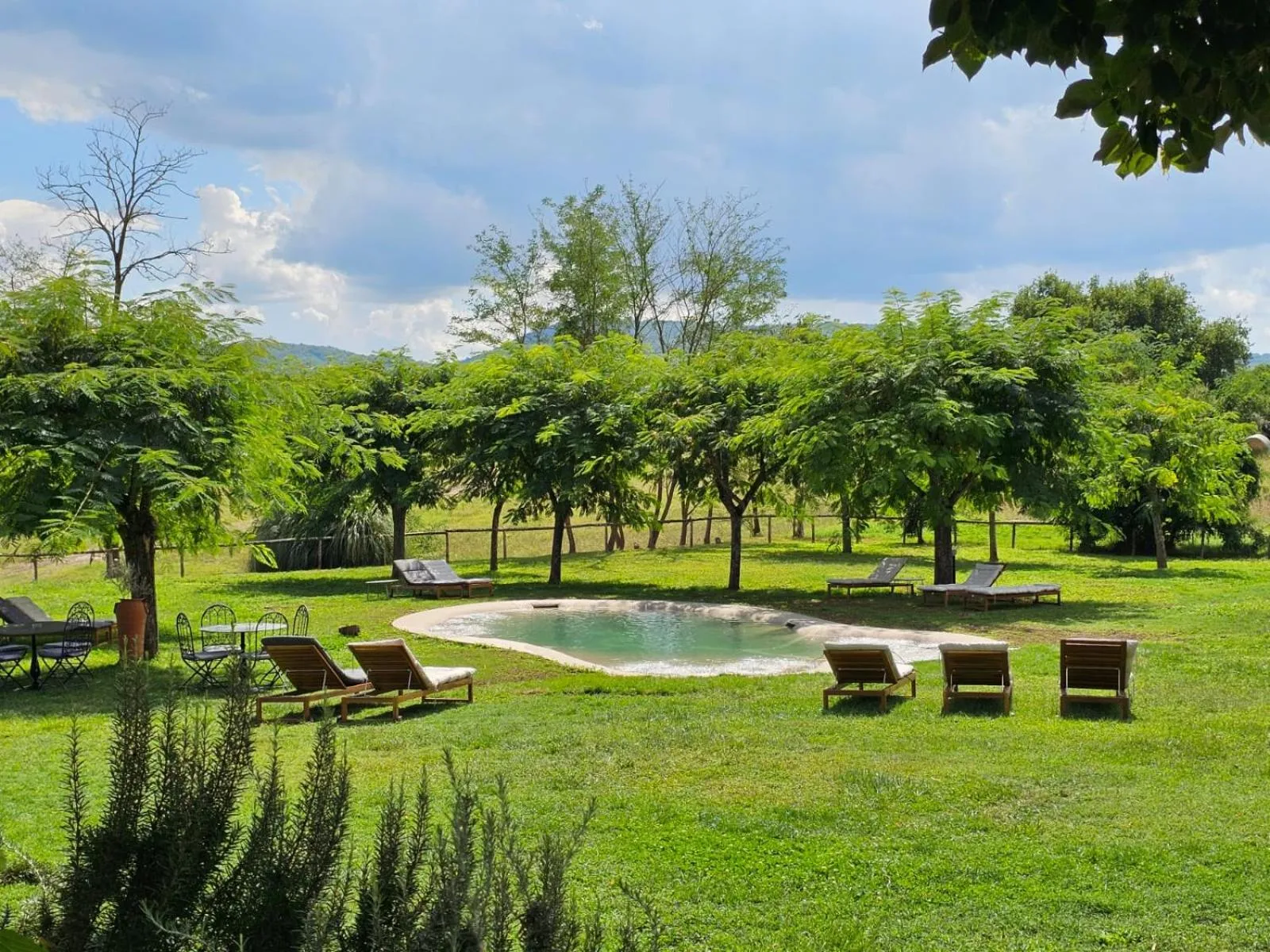 Swimming pool in Antico Borgo di Sutri