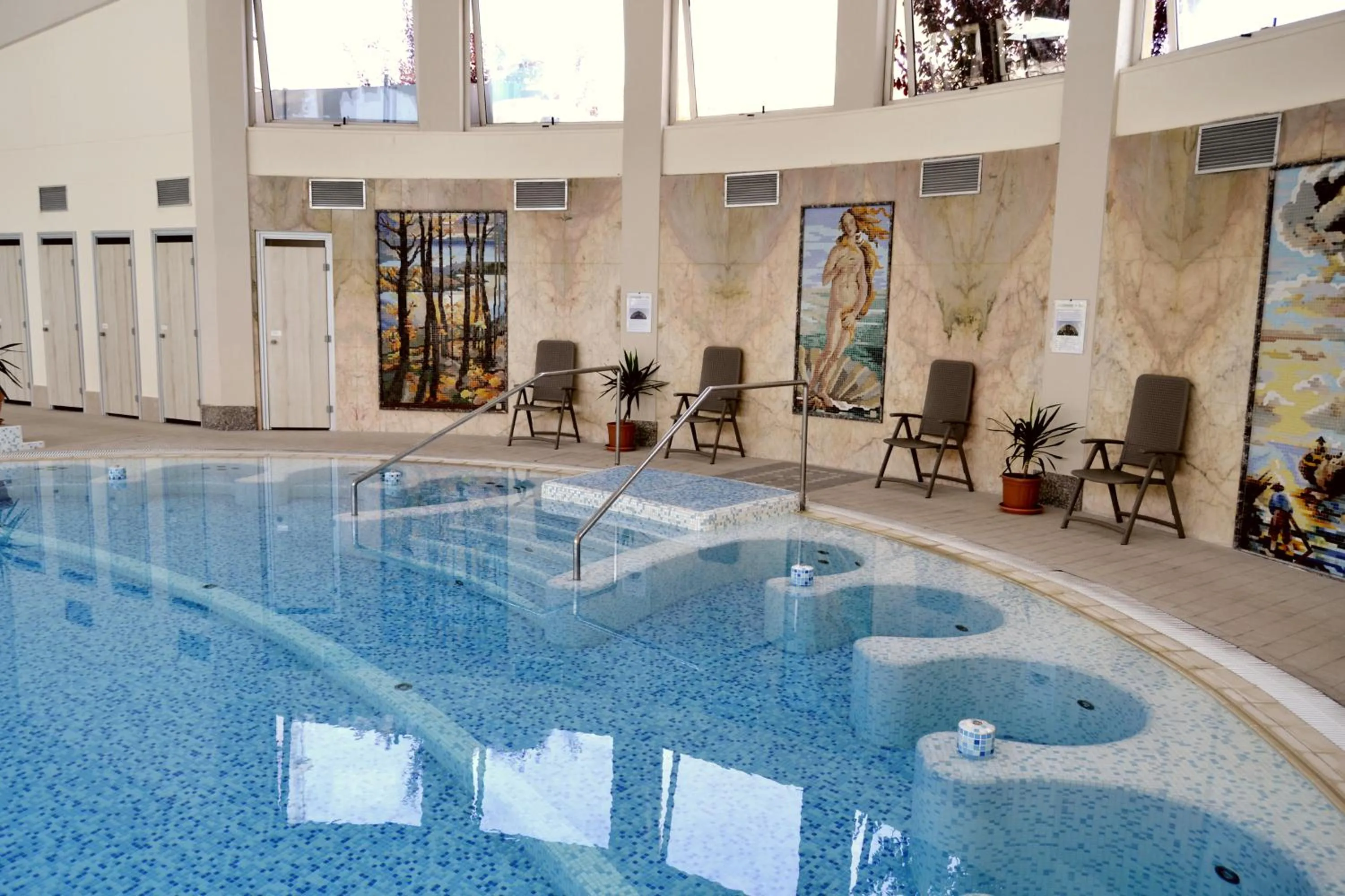 Swimming pool in Hotel Internazionale Terme