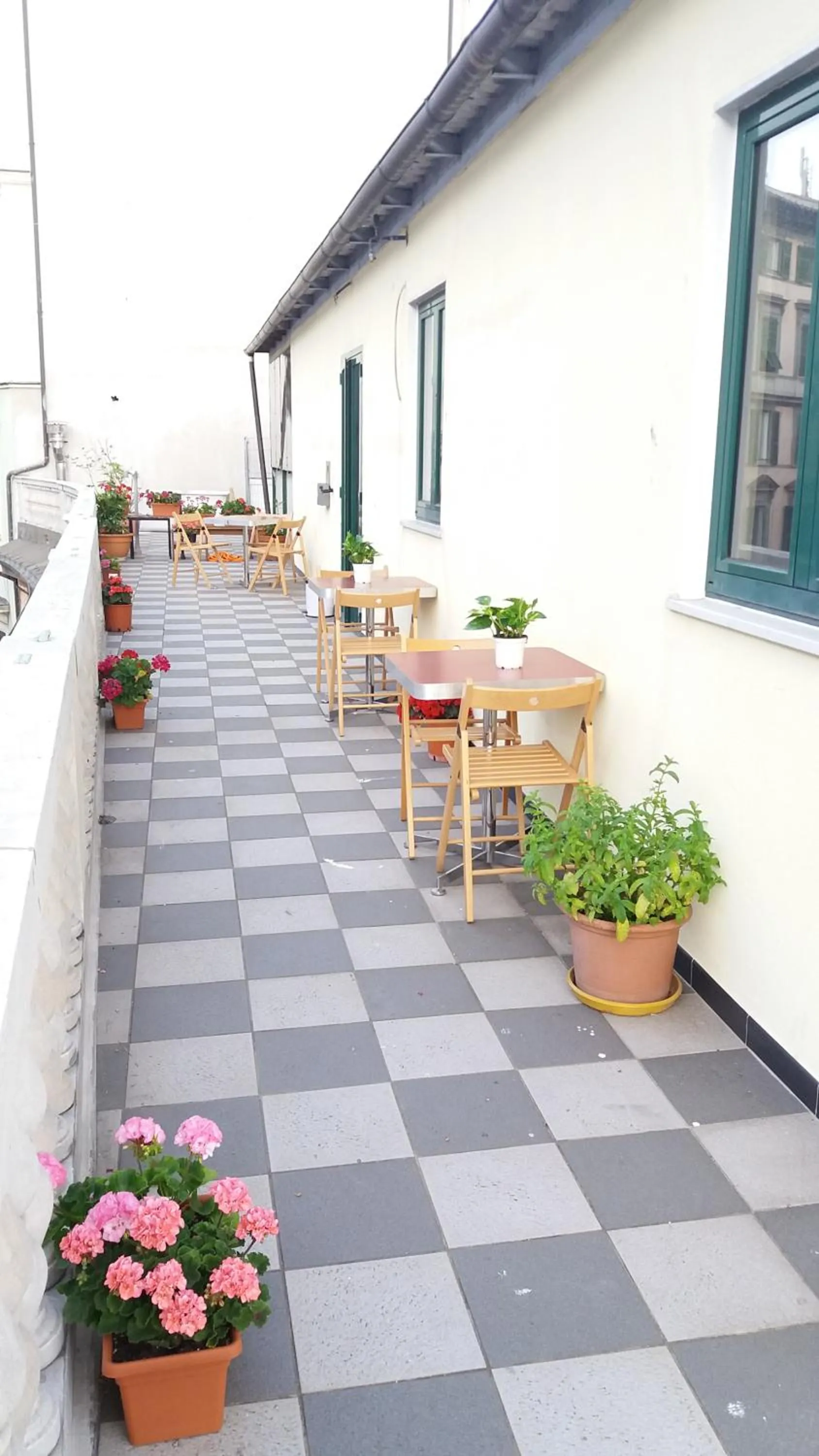 Balcony/Terrace in Hotel Galata