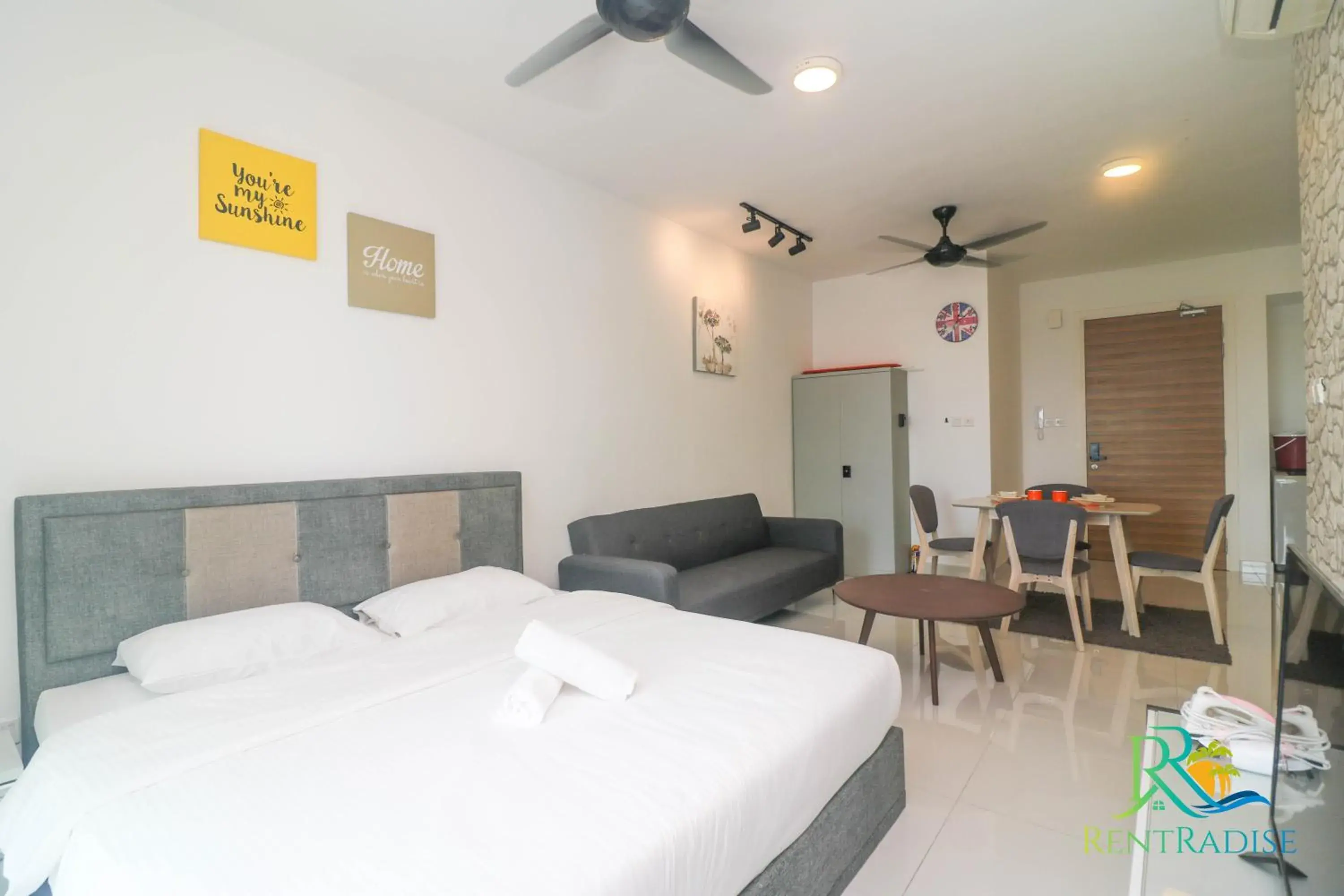 Photo of the whole room, Bed in Teega Suites @ UHA Photo of the whole room, Bed in Teega Suites @ UHA