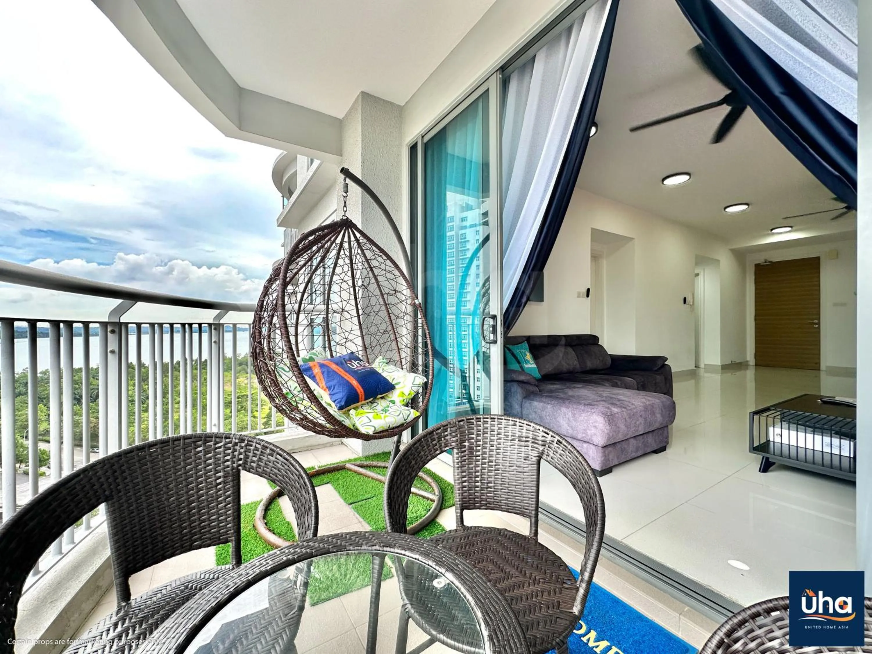 Balcony/Terrace in Teega Suites @ UHA