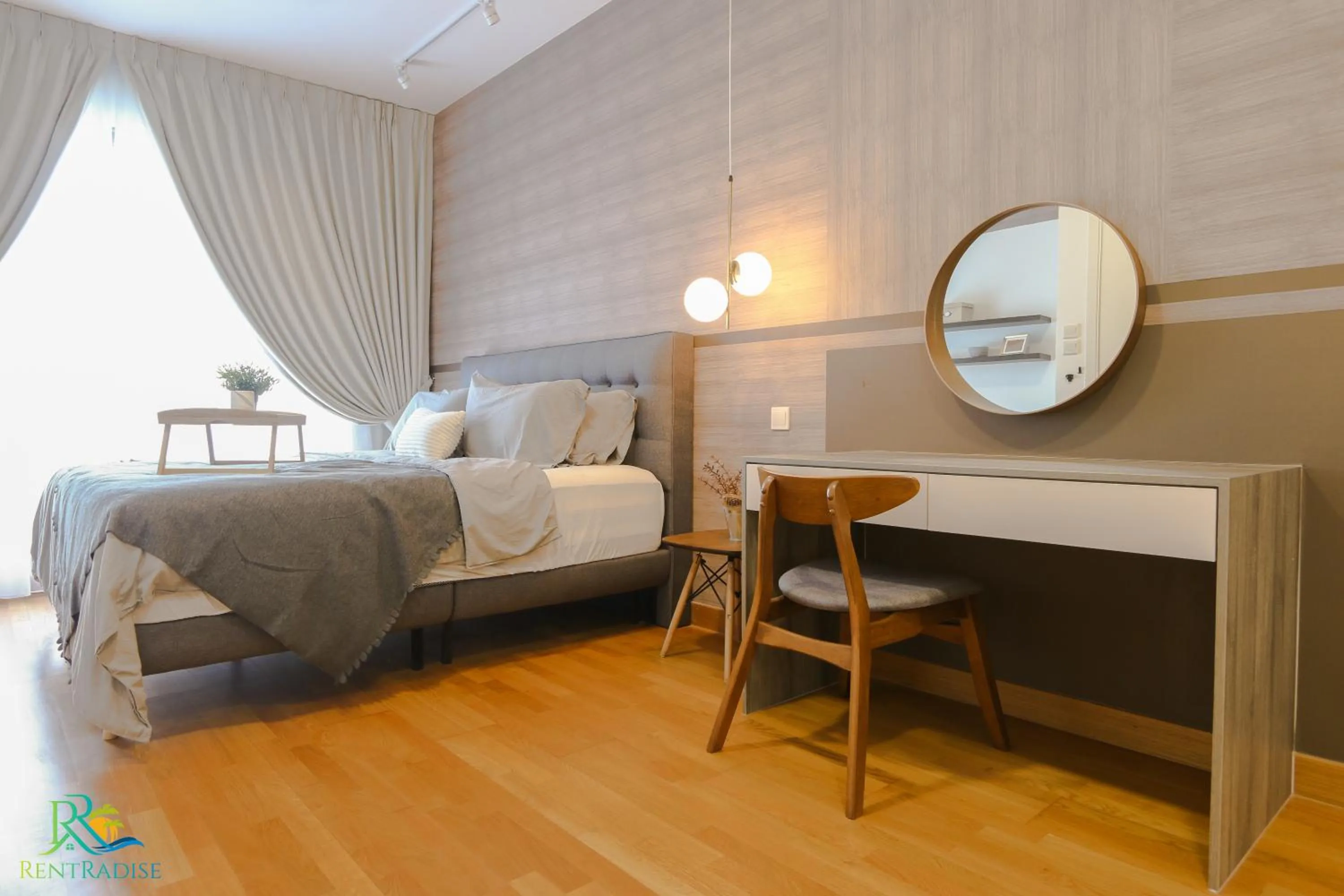 Photo of the whole room, Bed in Teega Suites @ UHA