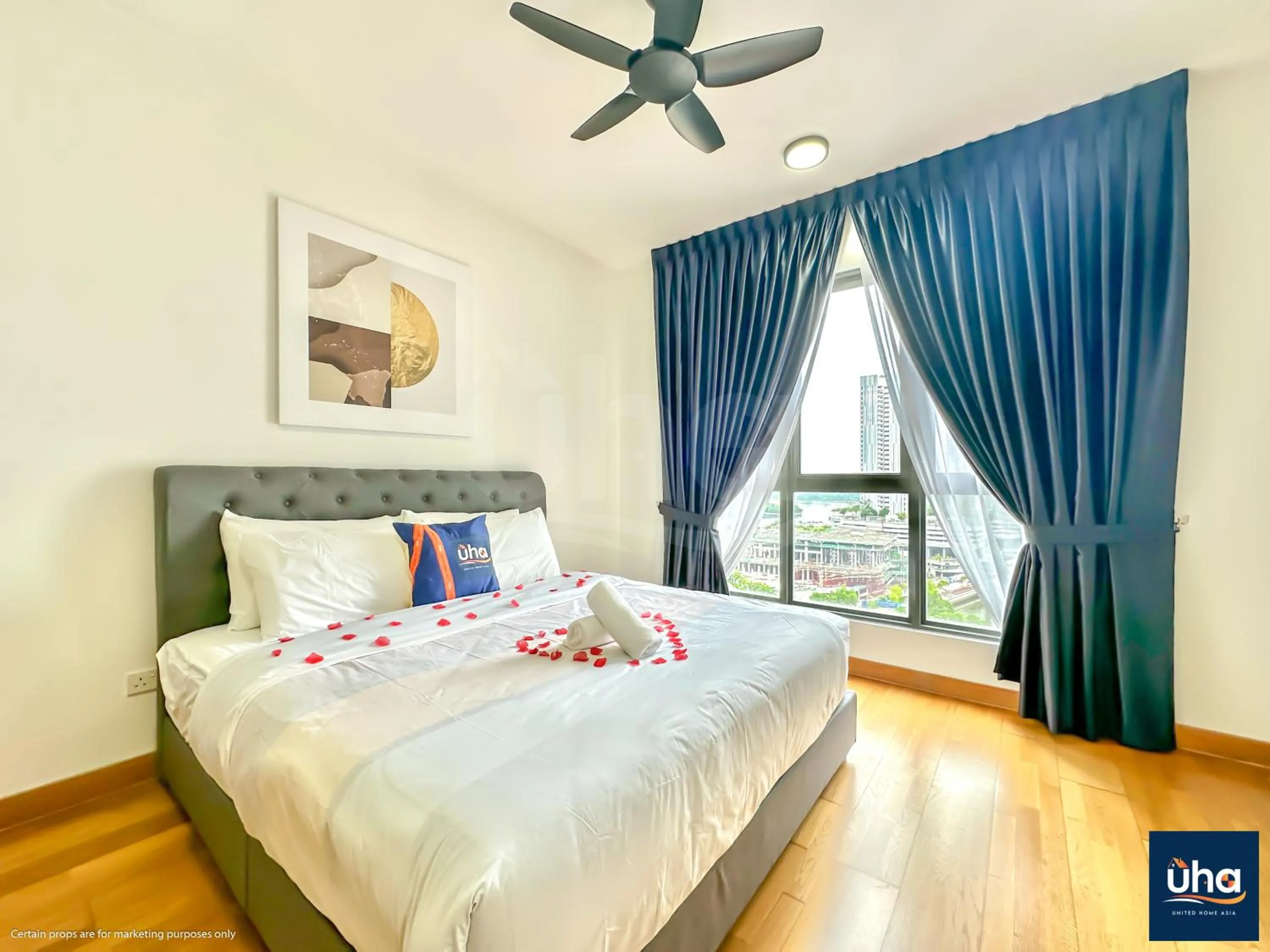 Bed in Teega Suites @ UHA