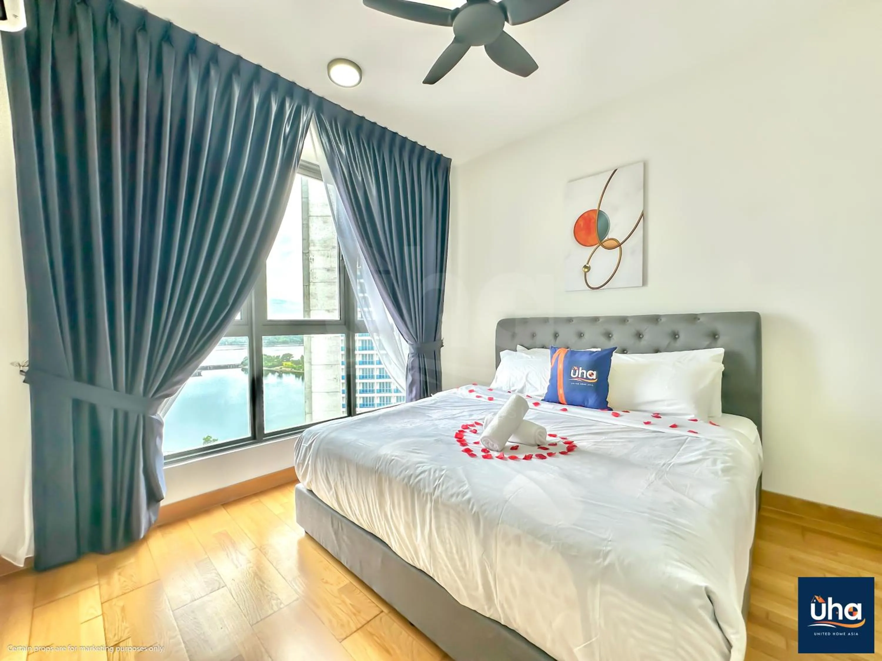 Bed in Teega Suites @ UHA