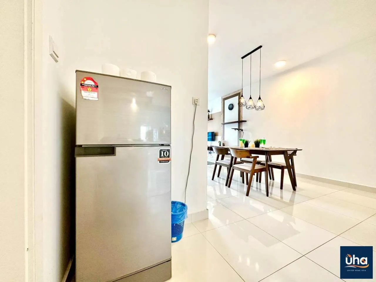 Kitchen or kitchenette in Teega Suites @ UHA