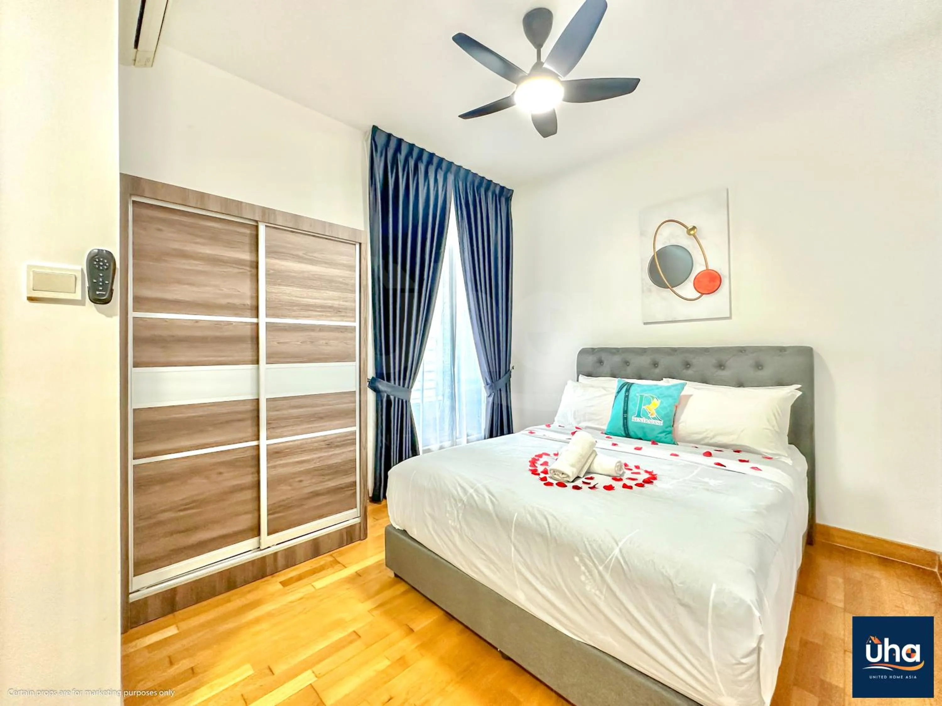 Bedroom, Bed in Teega Suites @ UHA