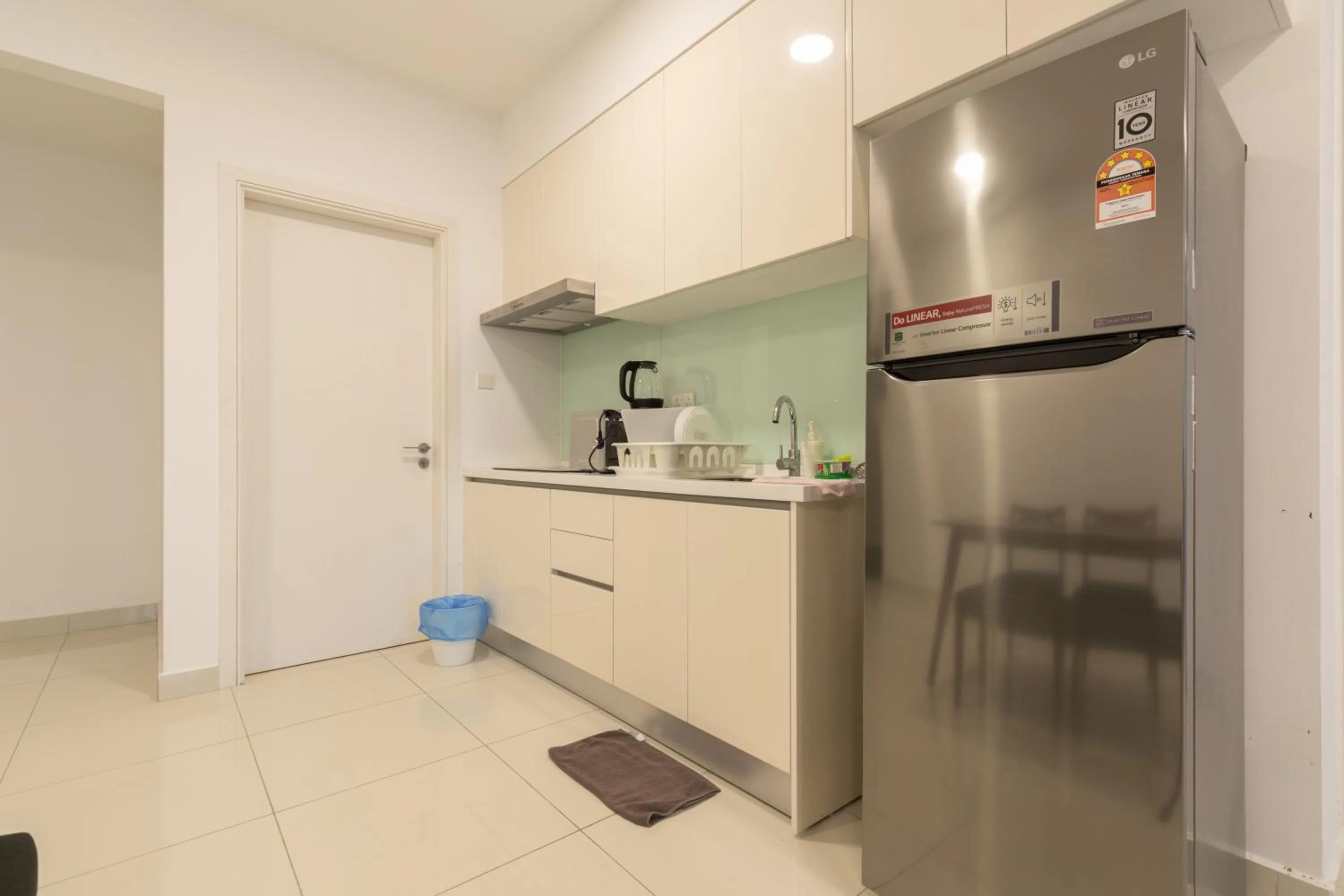 Kitchen or kitchenette in Teega Suites @ UHA