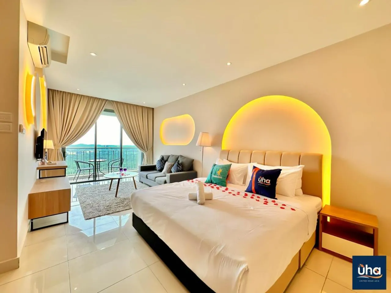 Bed in Teega Suites @ UHA