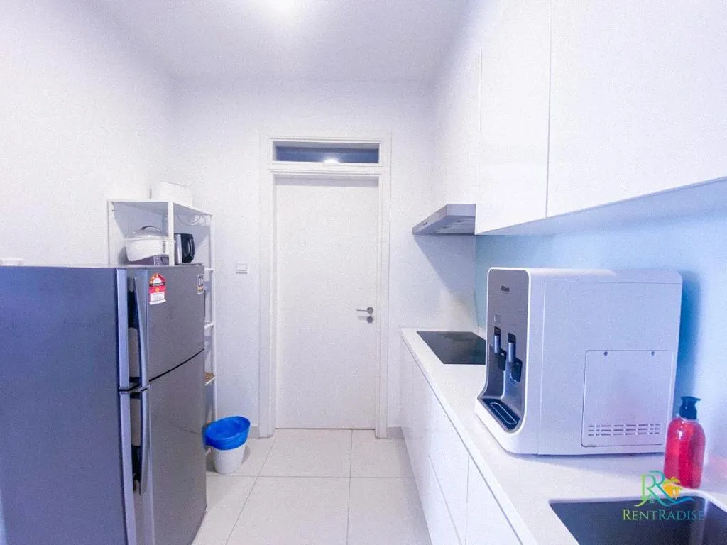 Kitchen or kitchenette in Teega Suites @ UHA