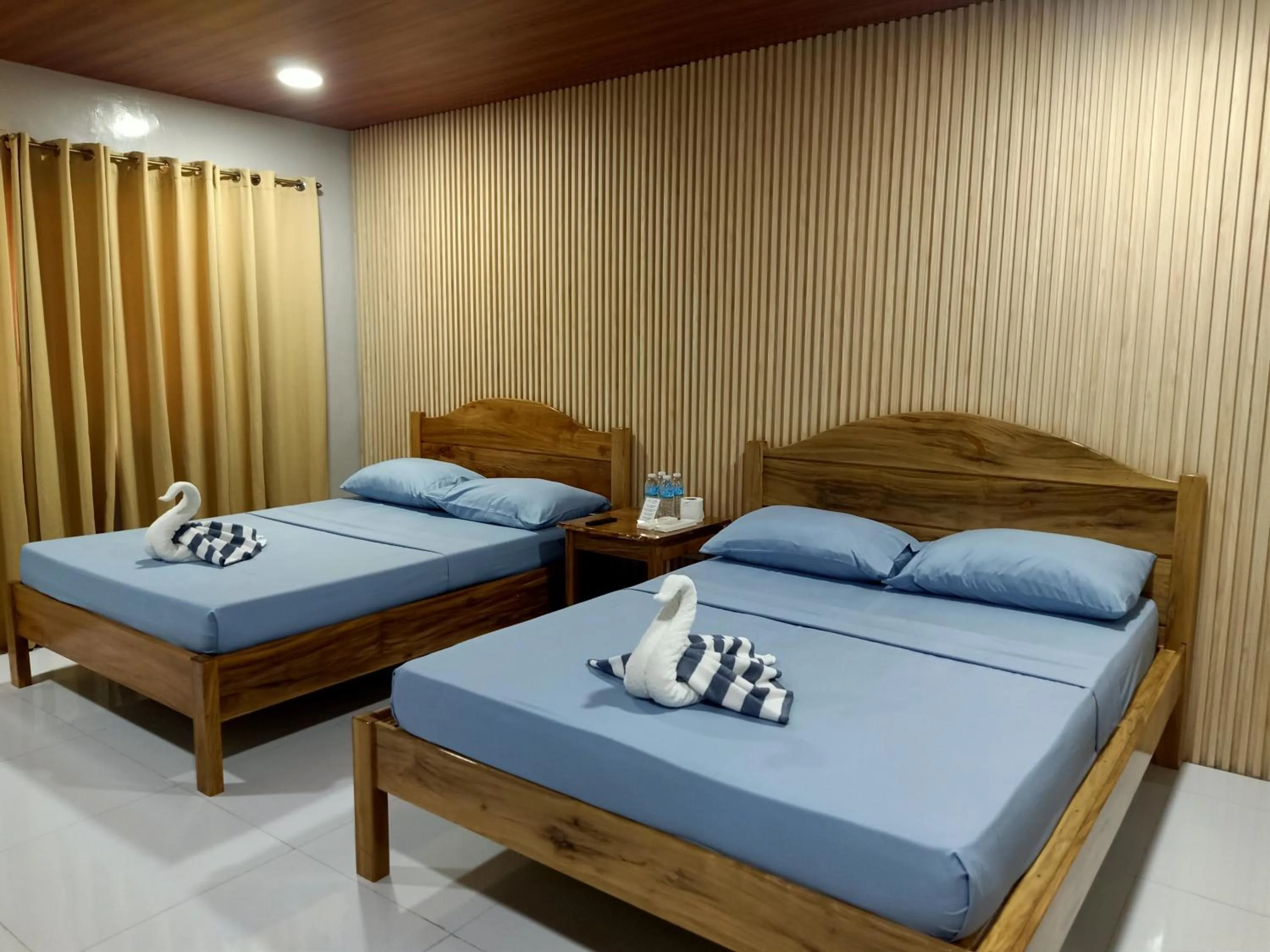 Bed in Panglao Kalikasan Resort