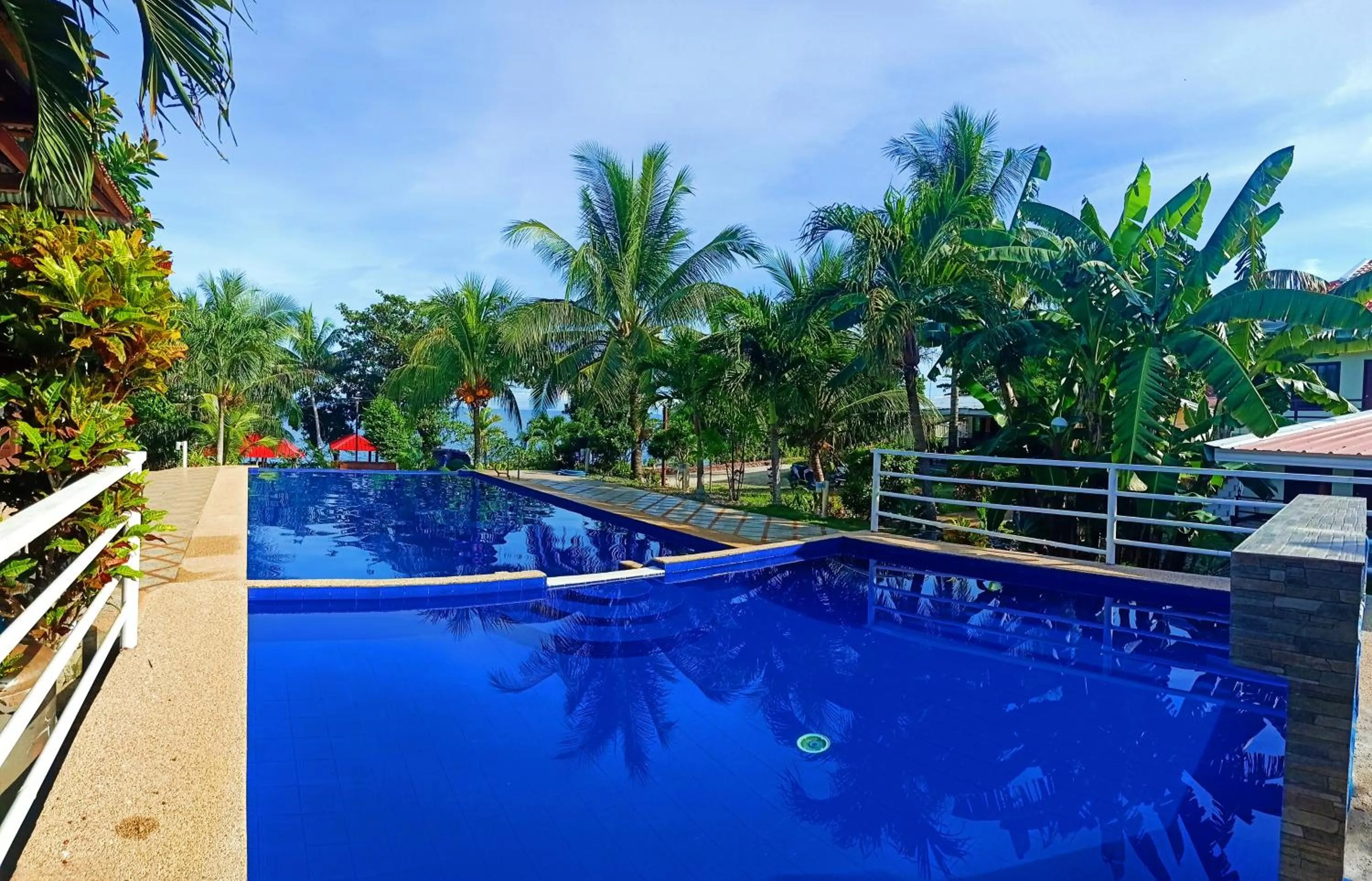 Pool view in Panglao Kalikasan Resort