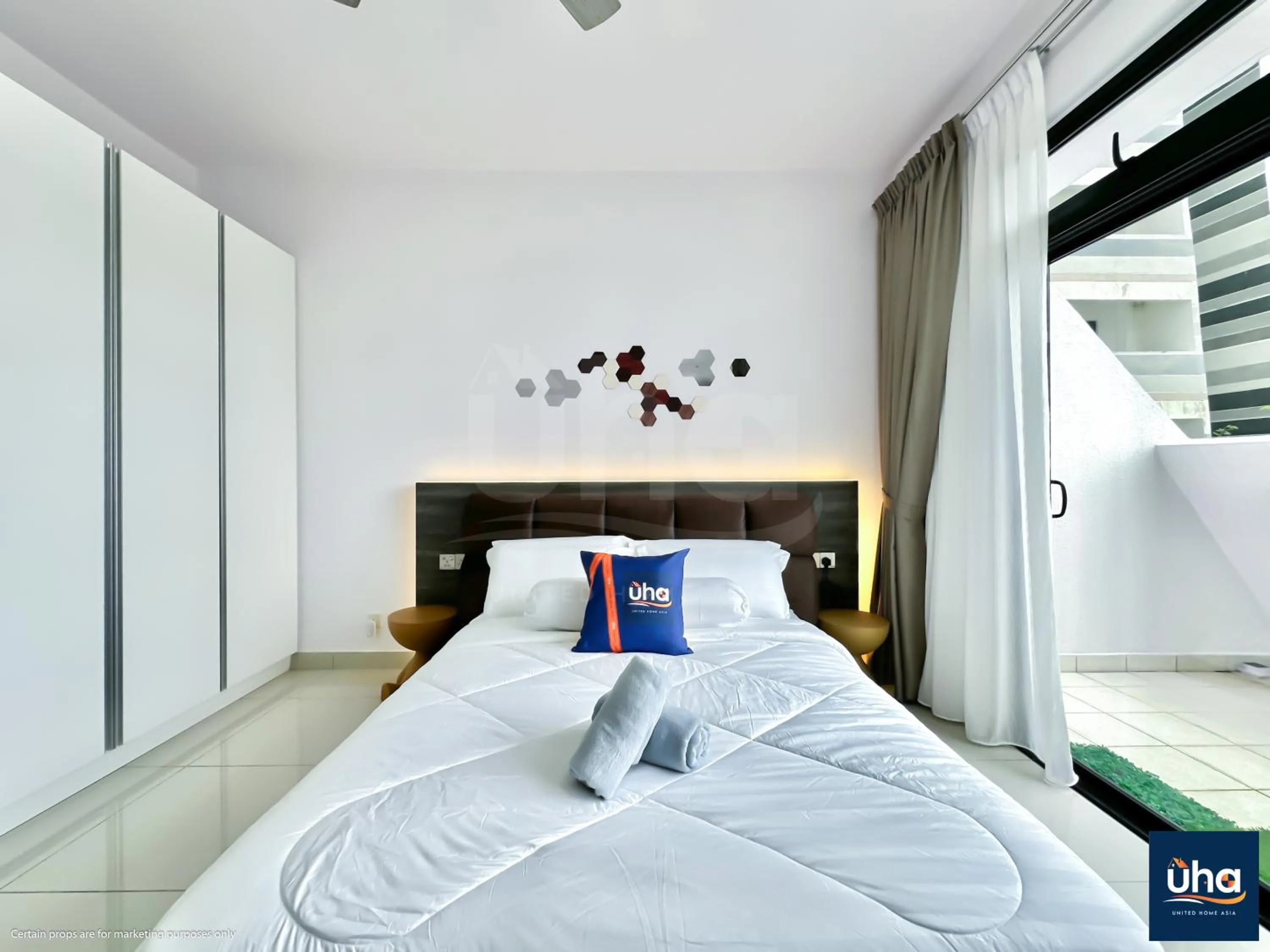 Bed in Meridin Medini Iskandar Puteri @ UHA