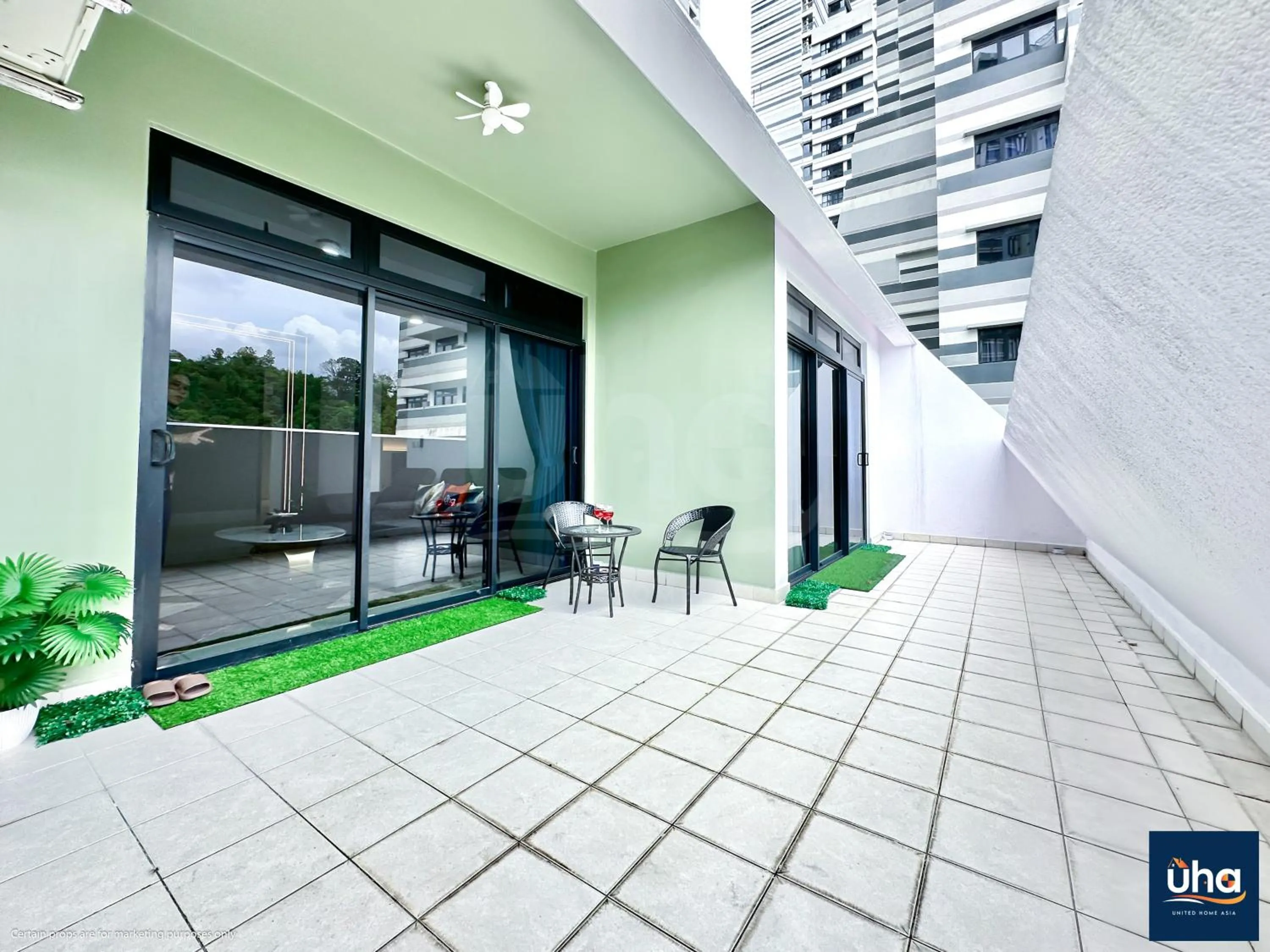 Balcony/Terrace in Meridin Medini Iskandar Puteri @ UHA