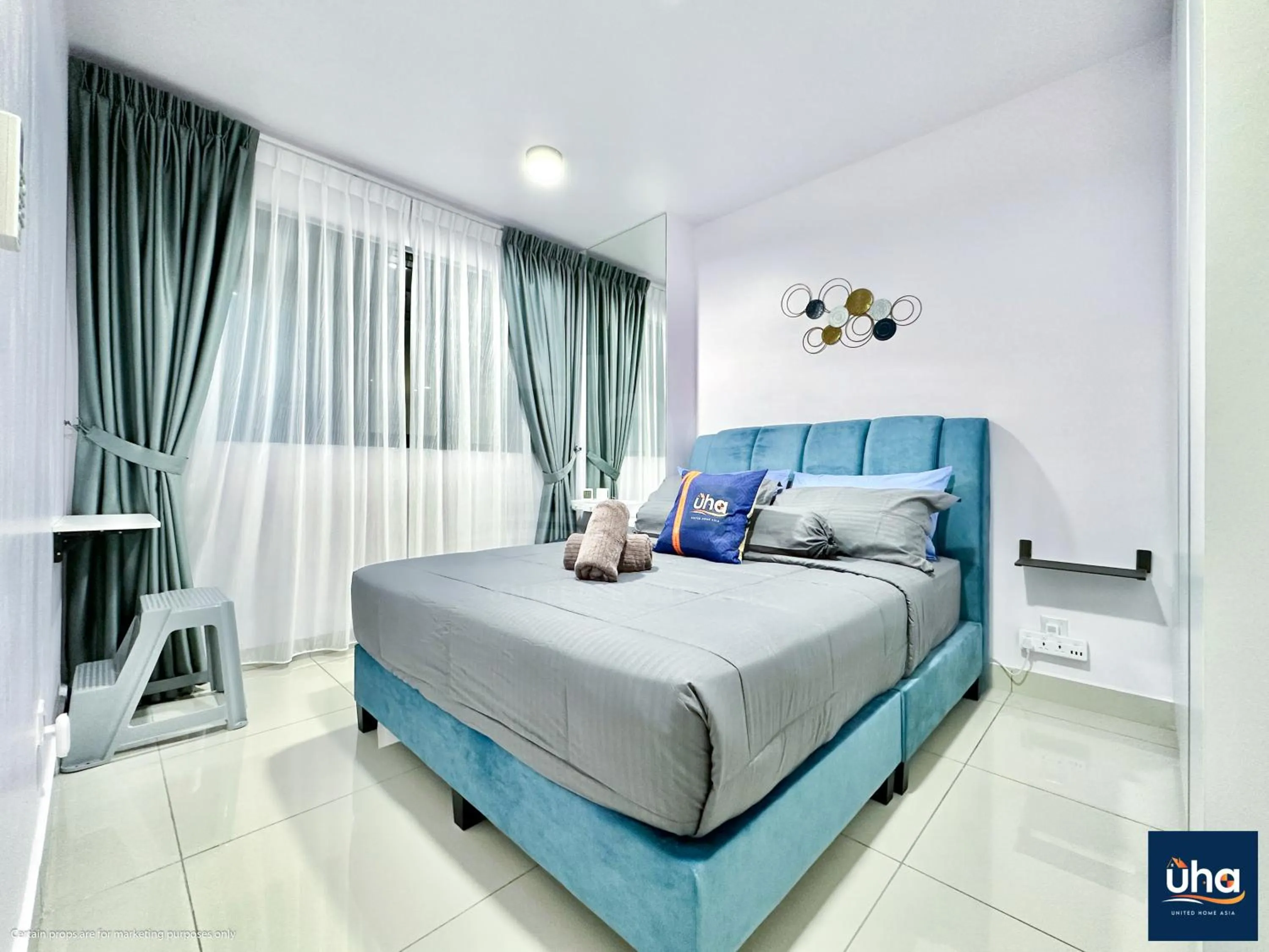 Bed in Meridin Medini Iskandar Puteri @ UHA