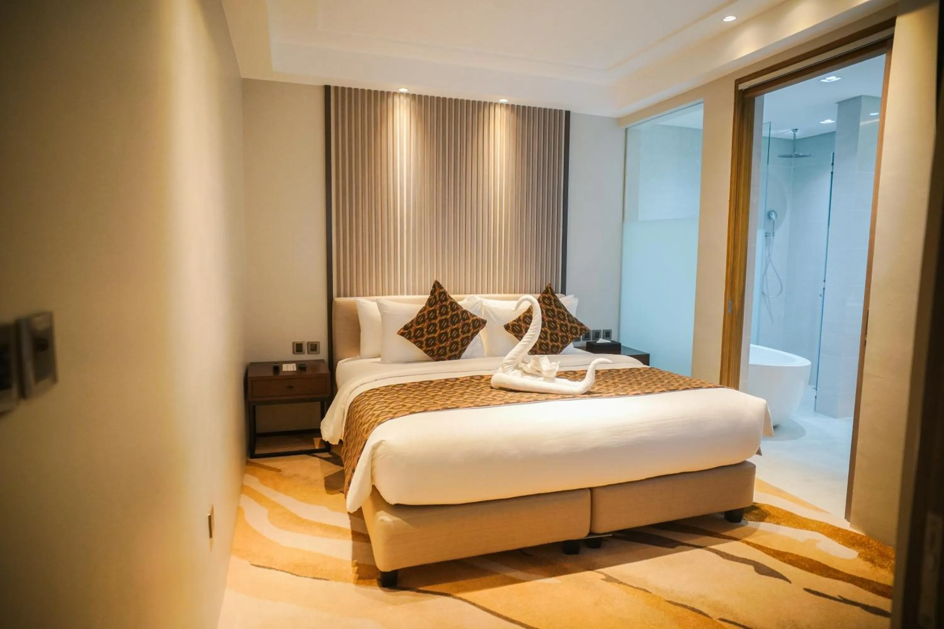 Bedroom, Bed in The Hotel Andrea