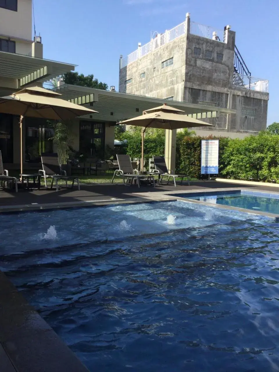 Swimming pool in The Hotel Andrea Swimming pool in The Hotel Andrea
