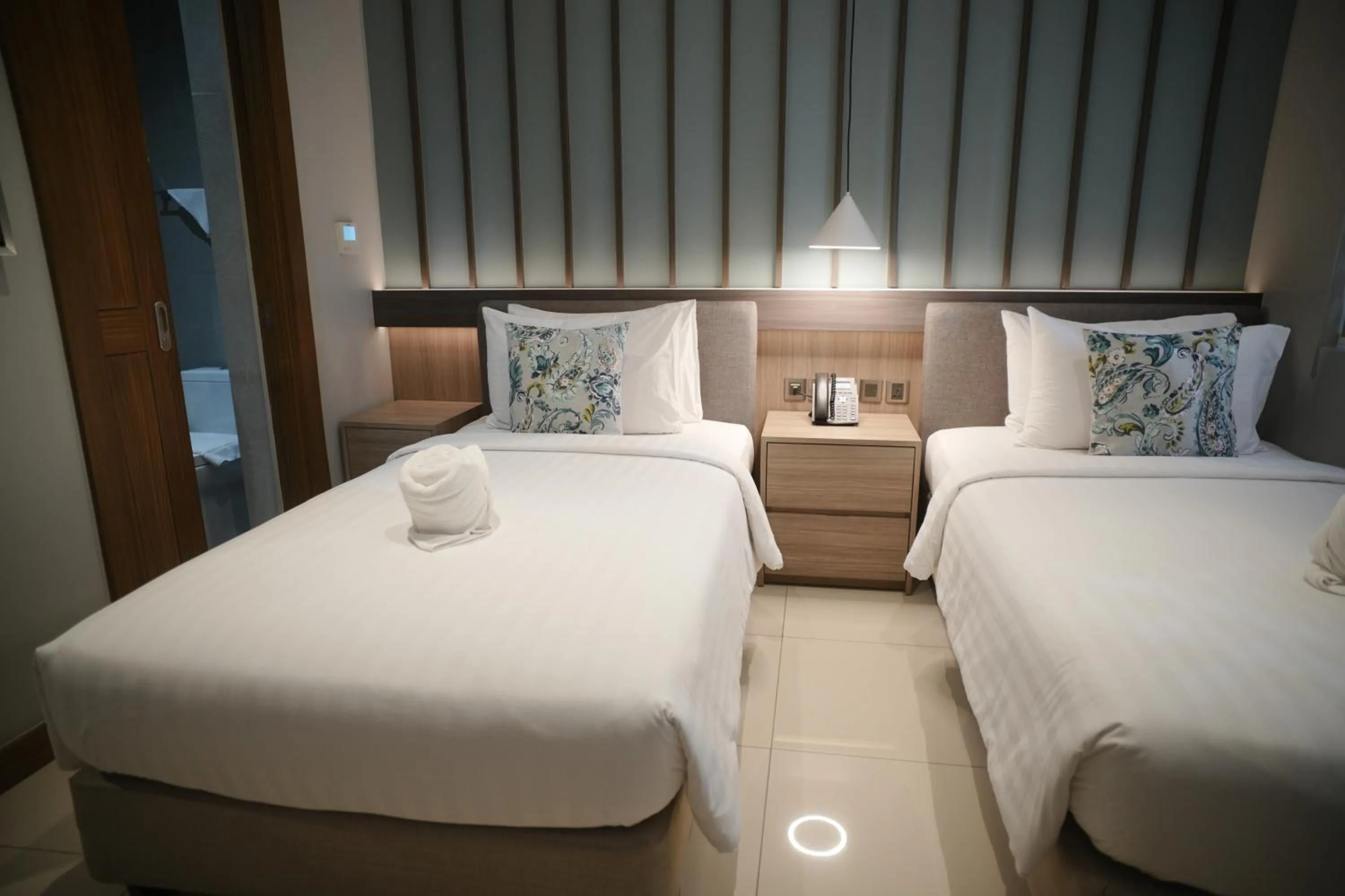 Bedroom, Bed in The Hotel Andrea