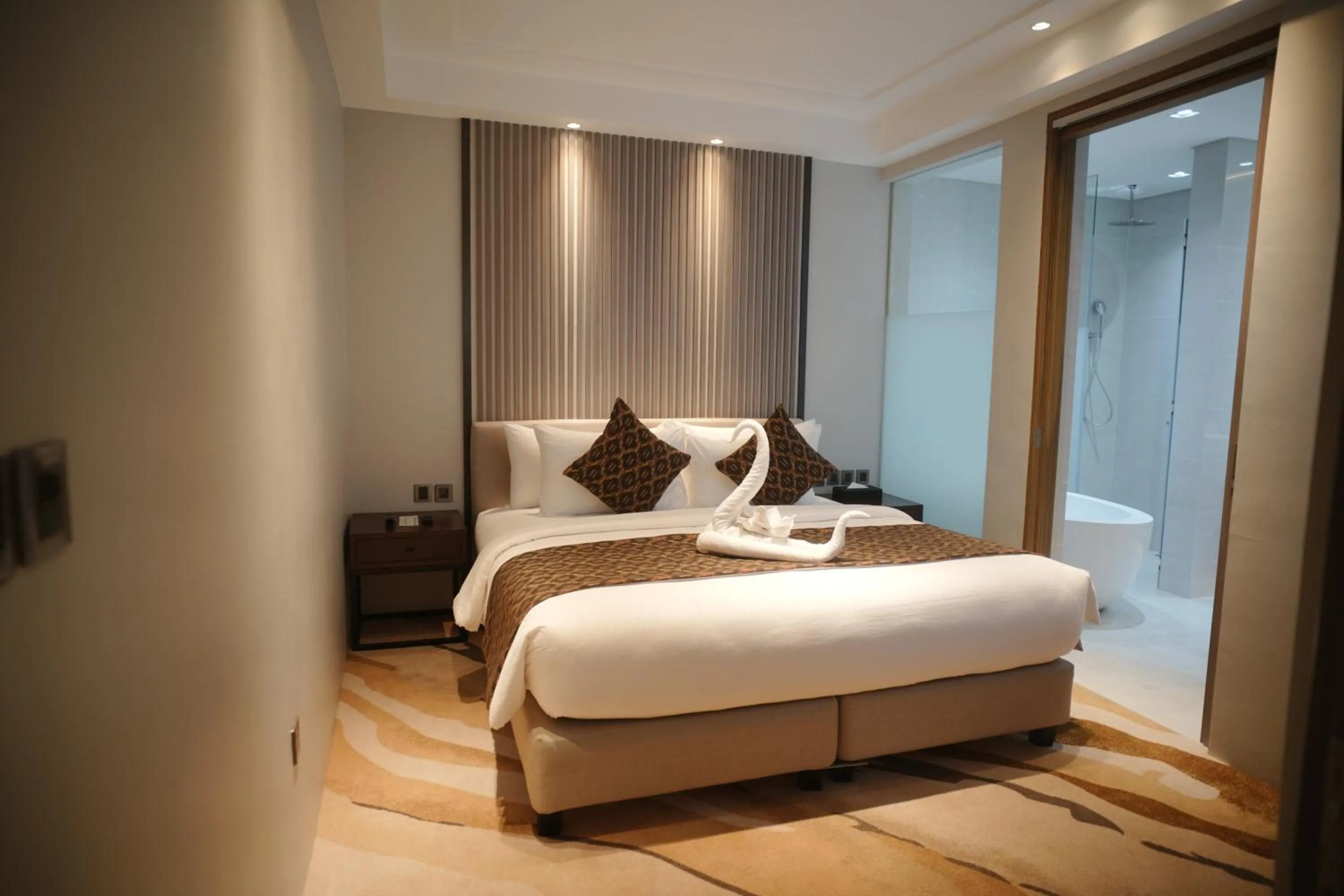 Bedroom, Bed in The Hotel Andrea